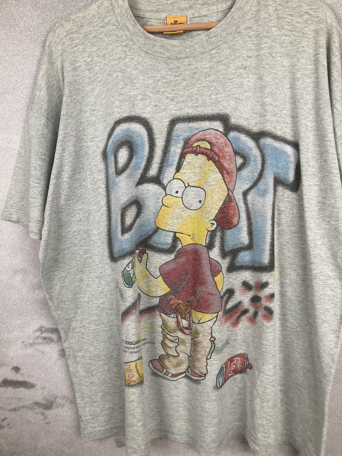 The Simpsons Vintage Bart Simpson Skateboard 1999 Graphic Movie Size US L / EU 52-54 / 3 - 3 Thumbnail