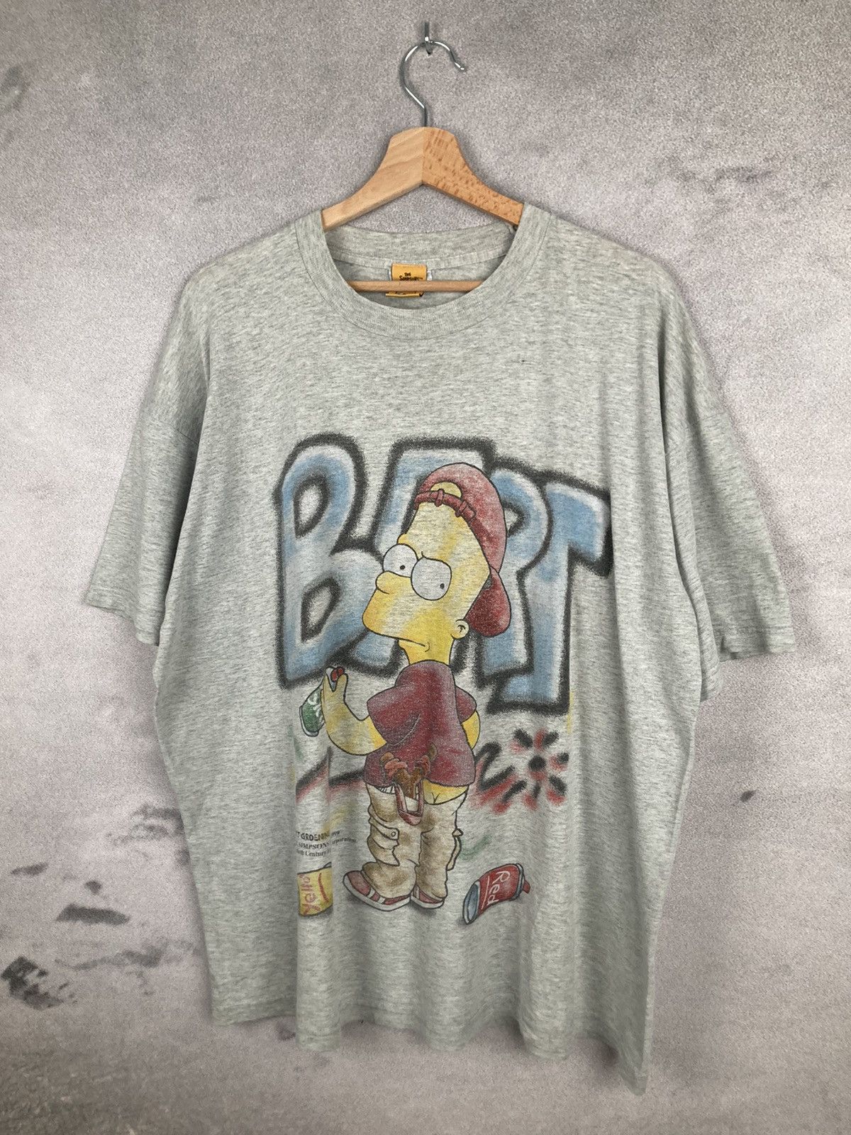 The Simpsons Vintage Bart Simpson Skateboard 1999 Graphic Movie Size US L / EU 52-54 / 3 - 2 Thumbnail