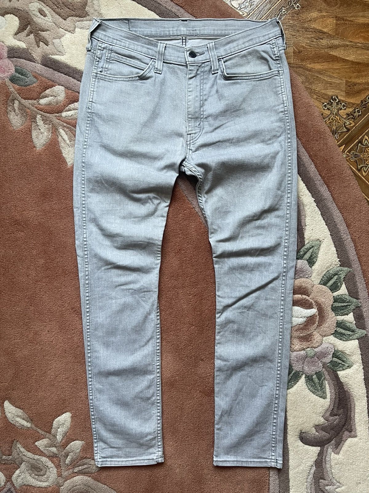 Levi's Levi’s Gray Denim Jeans Black Tab Size US 34 / EU 50 - 3 Thumbnail