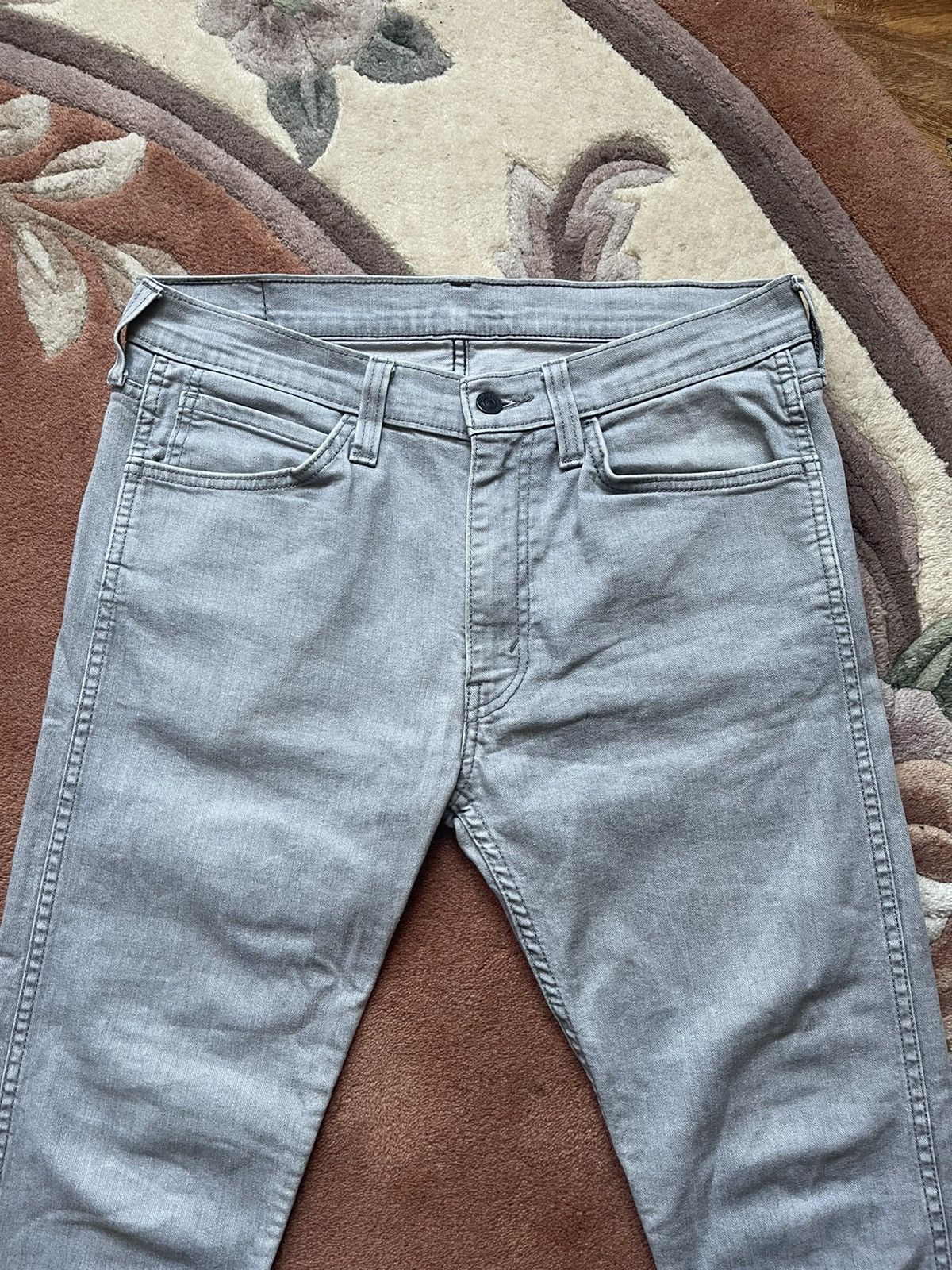 Levi's Levi’s Gray Denim Jeans Black Tab Size US 34 / EU 50 - 4 Thumbnail
