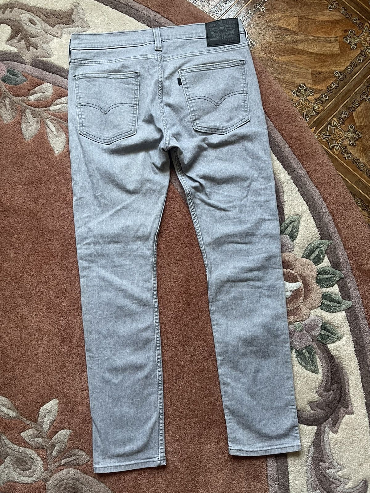 Levi's Levi’s Gray Denim Jeans Black Tab Size US 34 / EU 50 - 11 Thumbnail