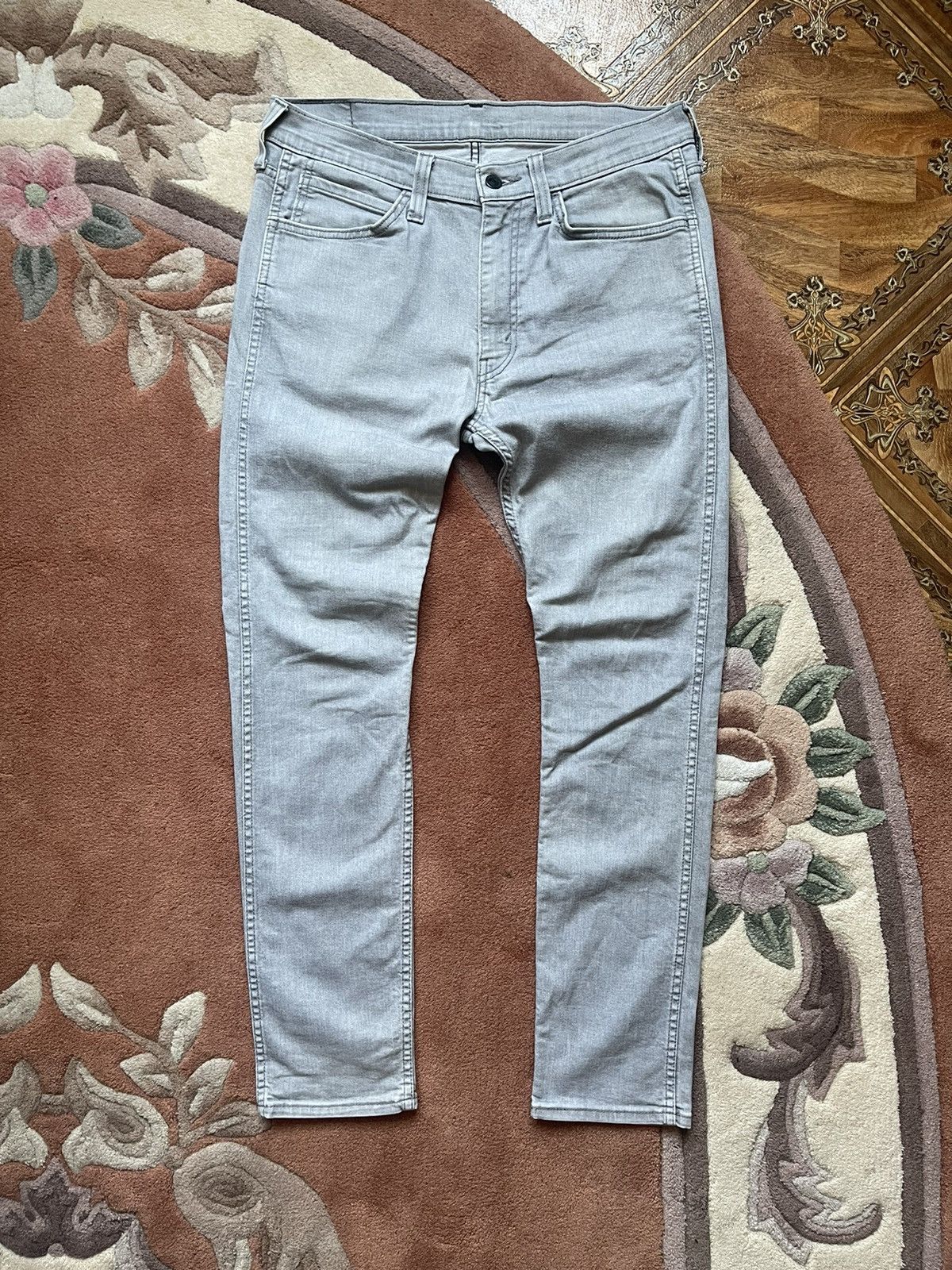 Levi's Levi’s Gray Denim Jeans Black Tab Size US 34 / EU 50 - 2 Thumbnail