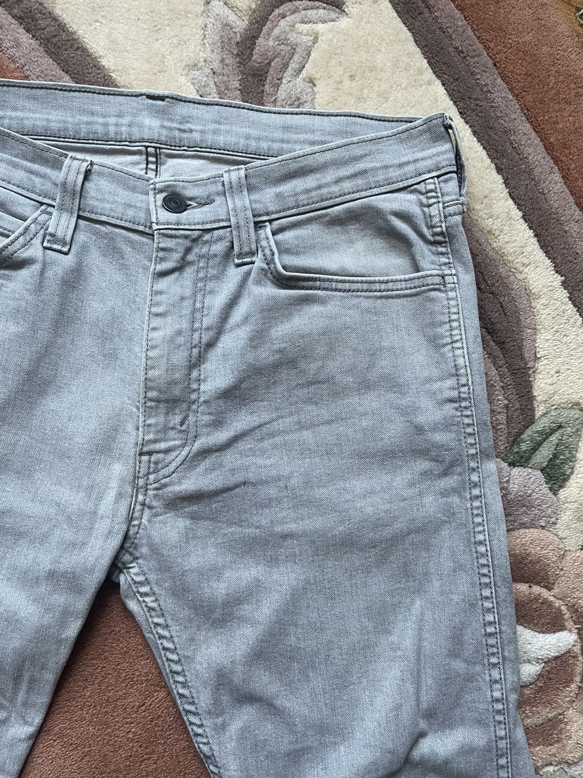 Levi's Levi’s Gray Denim Jeans Black Tab Size US 34 / EU 50 - 7 Thumbnail