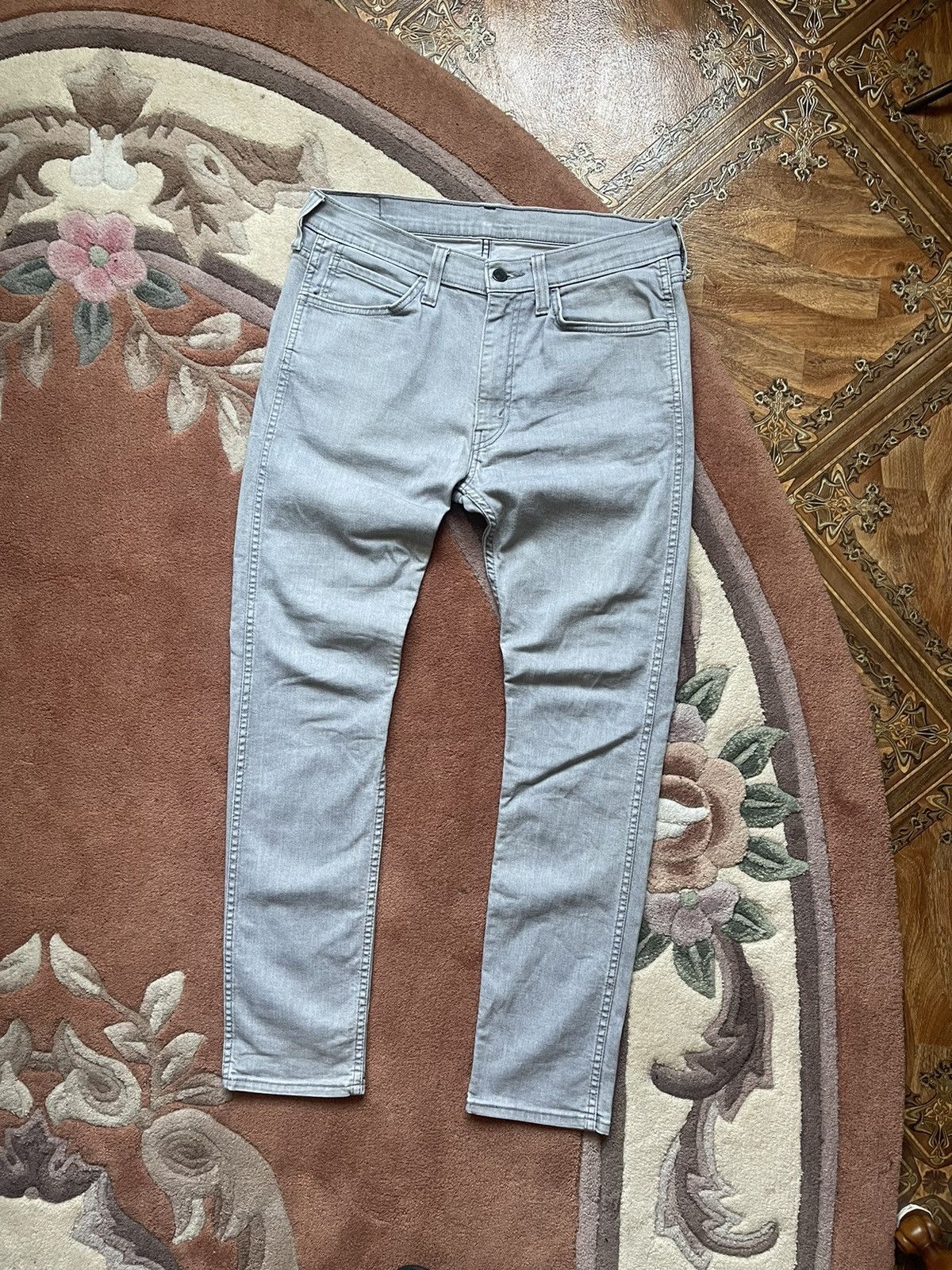 Levi's Levi’s Gray Denim Jeans Black Tab Size US 34 / EU 50 - 1 Thumbnail