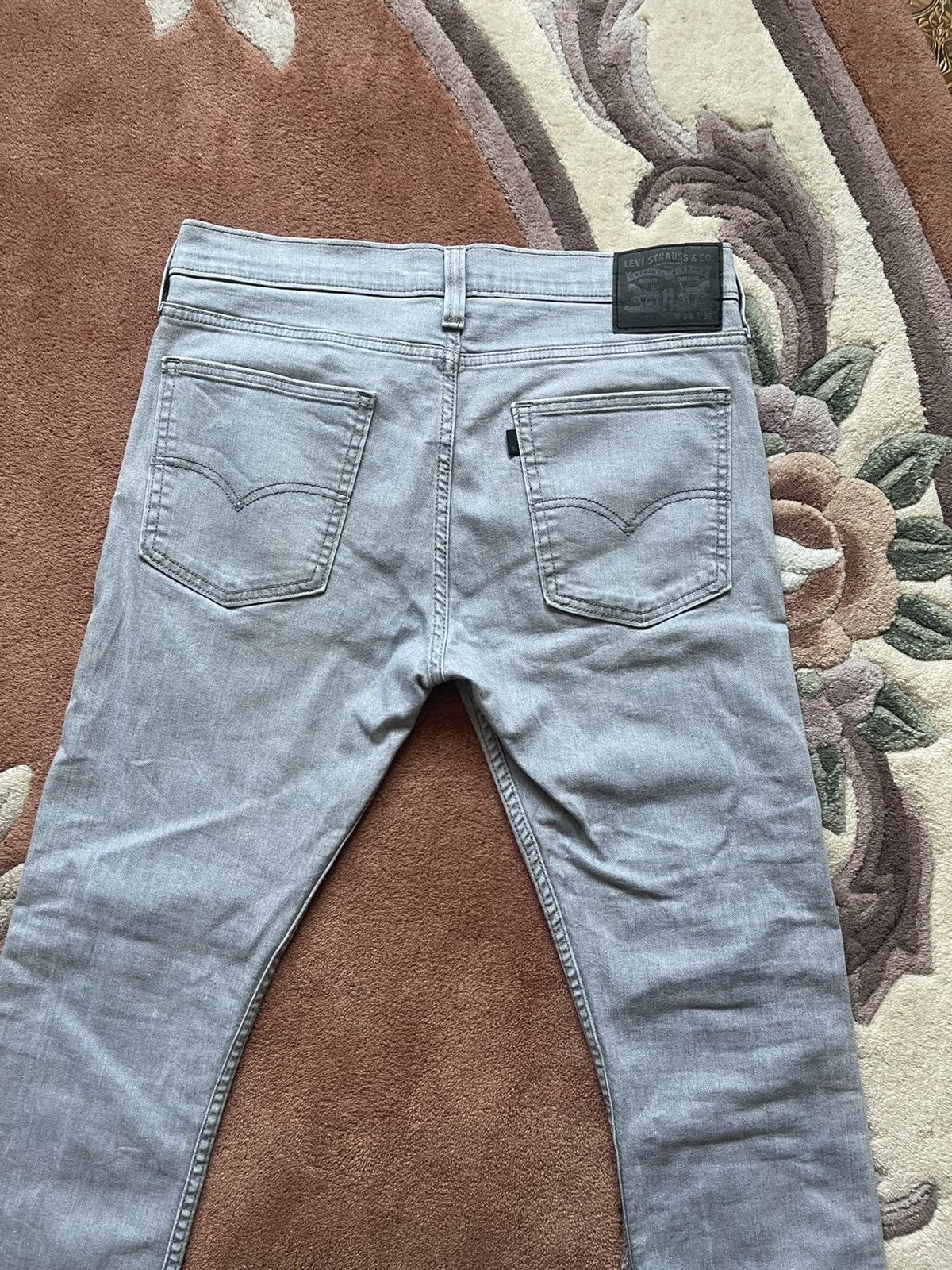 Levi's Levi’s Gray Denim Jeans Black Tab Size US 34 / EU 50 - 12 Thumbnail