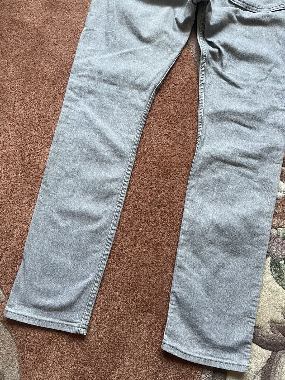 Levi's Levi’s Gray Denim Jeans Black Tab Size US 34 / EU 50 - 13 Thumbnail