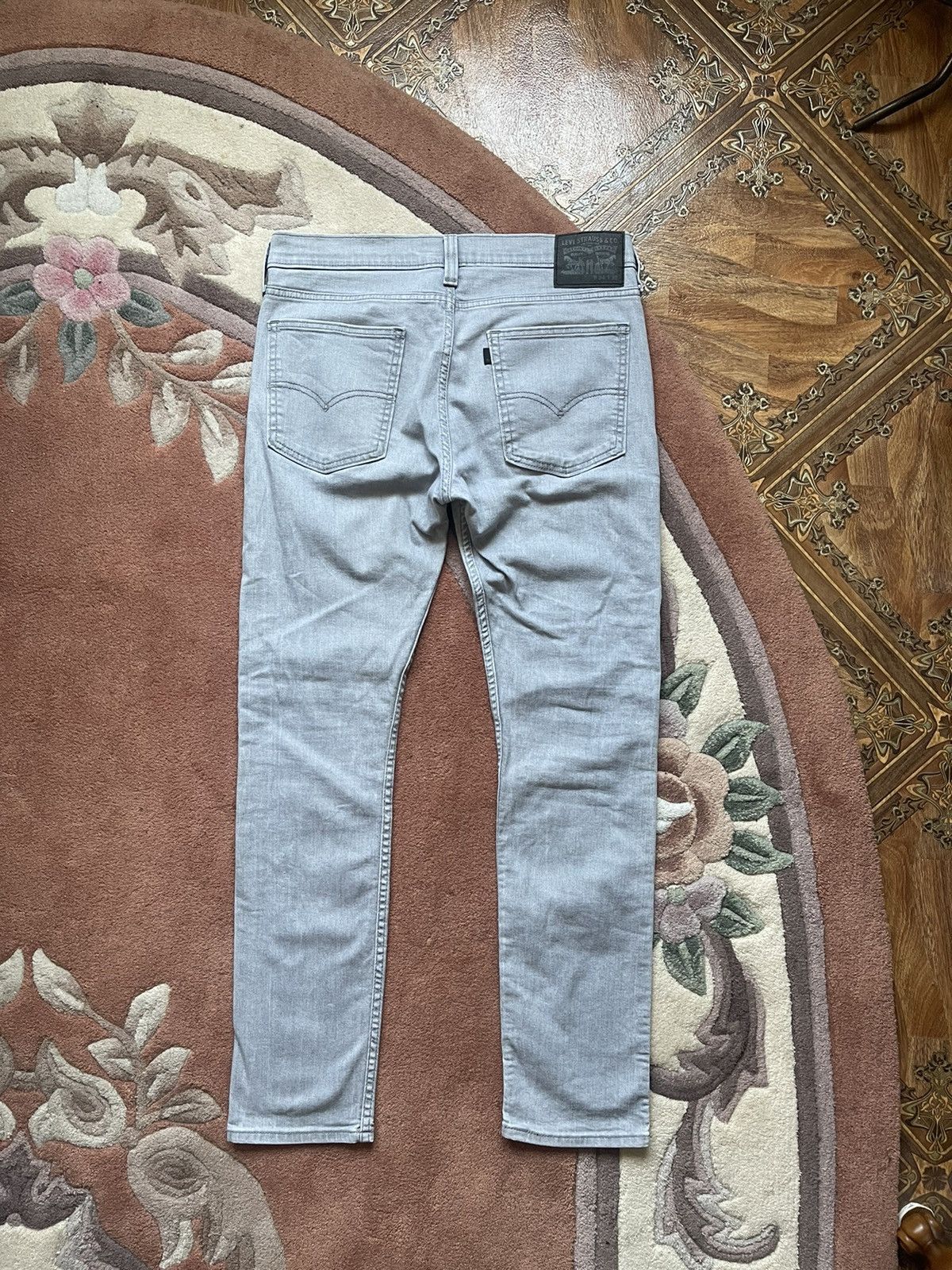 Levi's Levi’s Gray Denim Jeans Black Tab Size US 34 / EU 50 - 9 Thumbnail