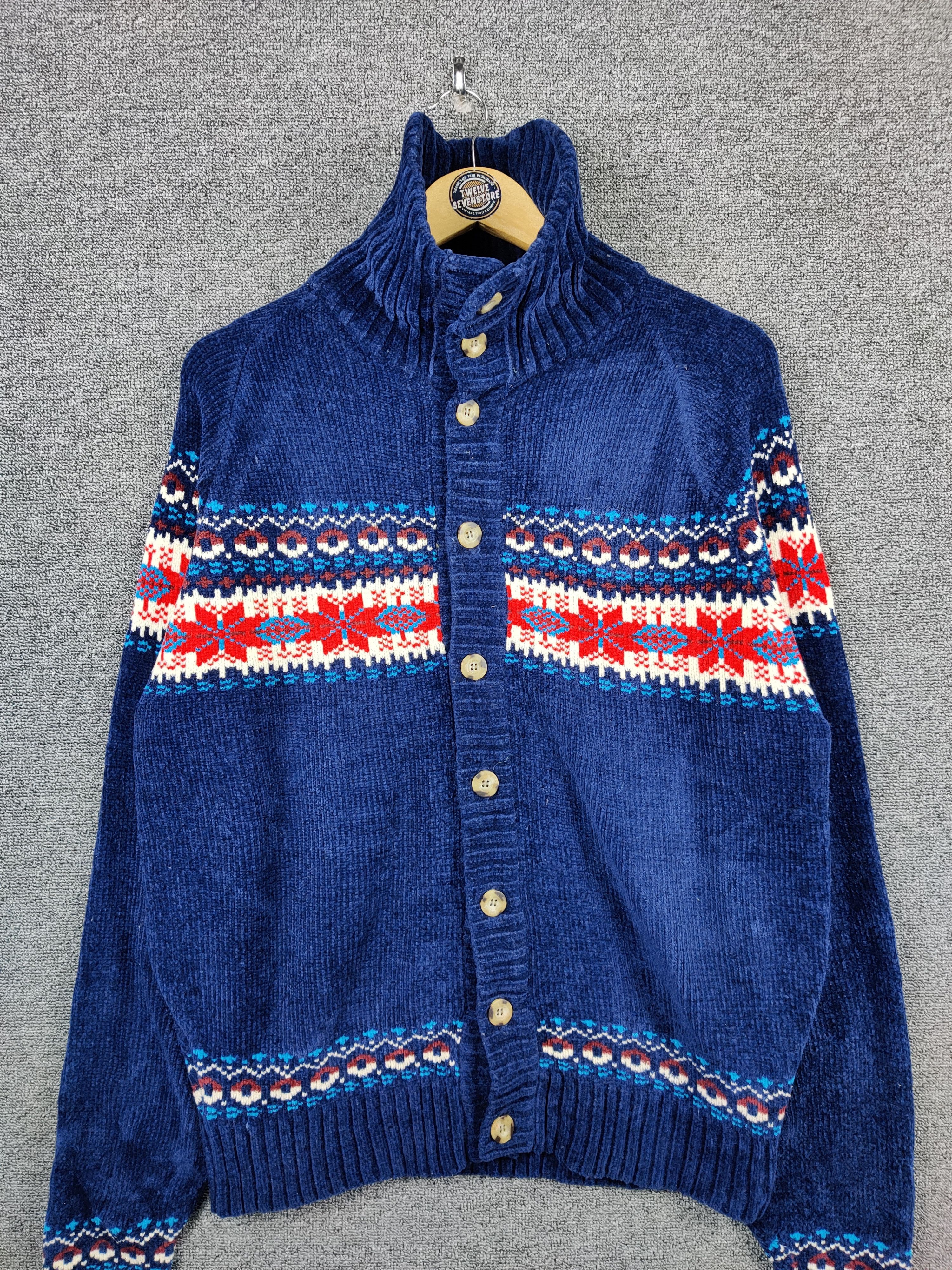 Aran Isles Knitwear Vintage Japanese Brand Ted Walker Knit Sweater Navajo Size US M / EU 48-50 / 2 - 4 Thumbnail
