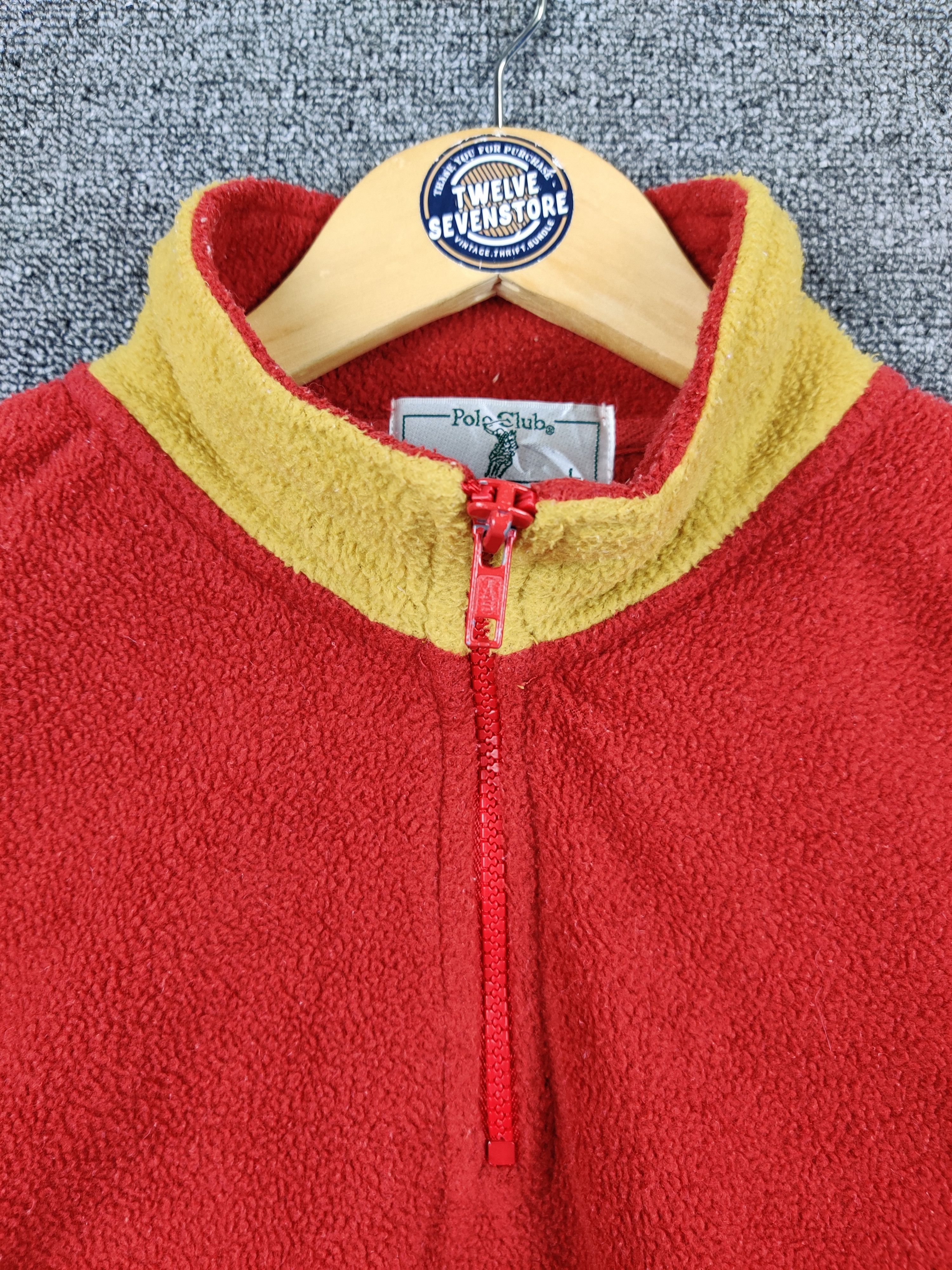 Beverly Hills Polo Club Vintage Polo Club Fleece Half Zipper Sweatshirt Size US L / EU 52-54 / 3 - 5 Thumbnail