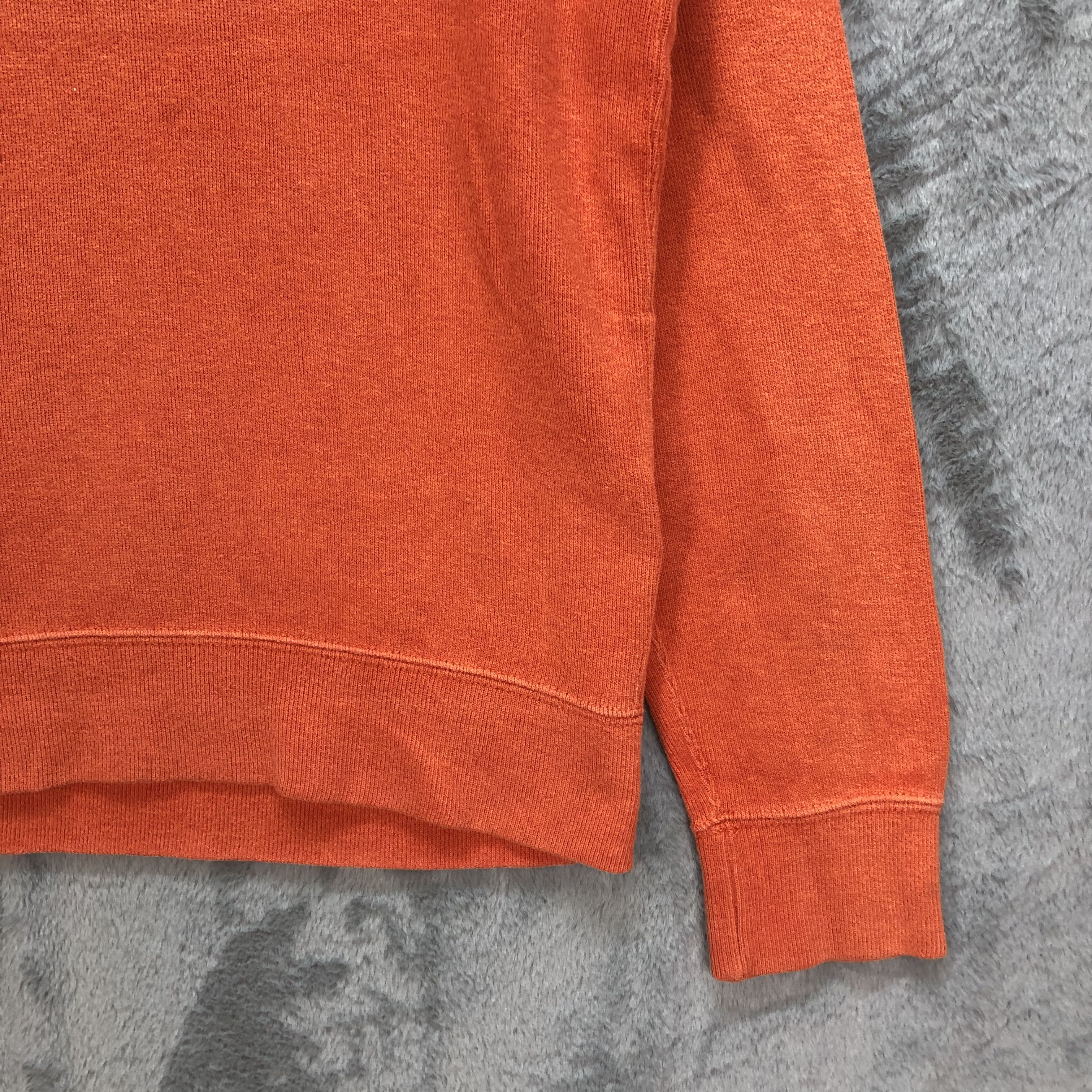 Polo Ralph Lauren Polo RL Small Green Pony Collared Orange Sweatshirt #1104-45 Size US S / EU 44-46 / 1 - 6 Thumbnail