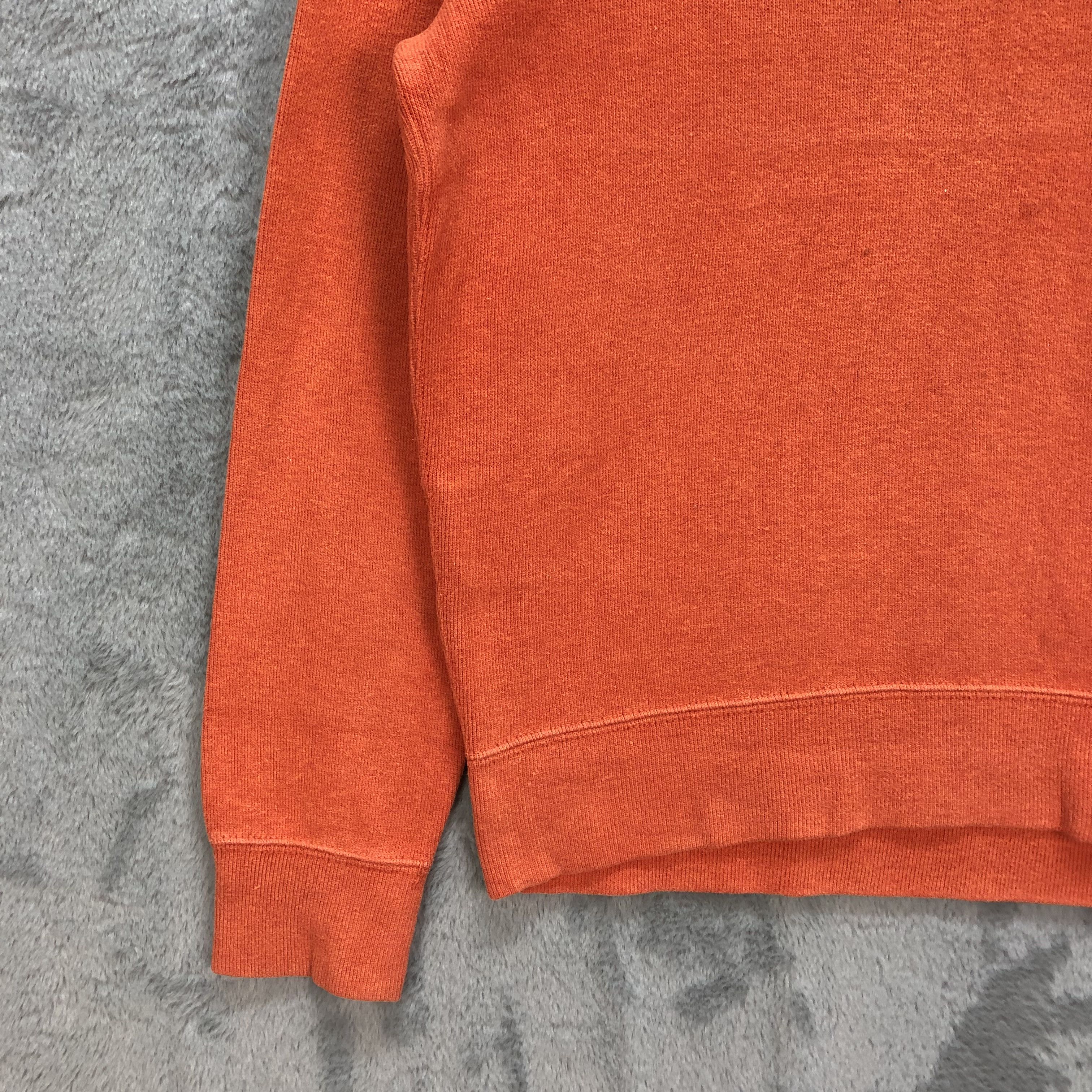 Polo Ralph Lauren Polo RL Small Green Pony Collared Orange Sweatshirt #1104-45 Size US S / EU 44-46 / 1 - 5 Thumbnail