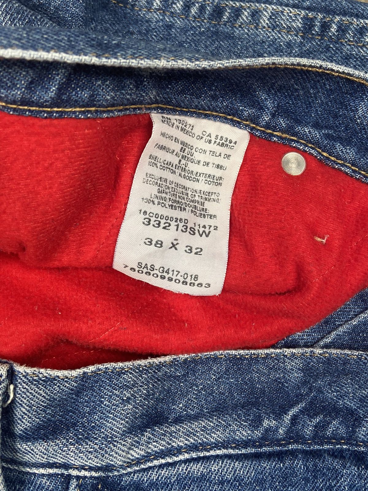 Vintage Cool Vintage Y2K Wrangler Insulated Blue Jeans 38x32 USA Size US 38 / EU 54 - 6 Thumbnail