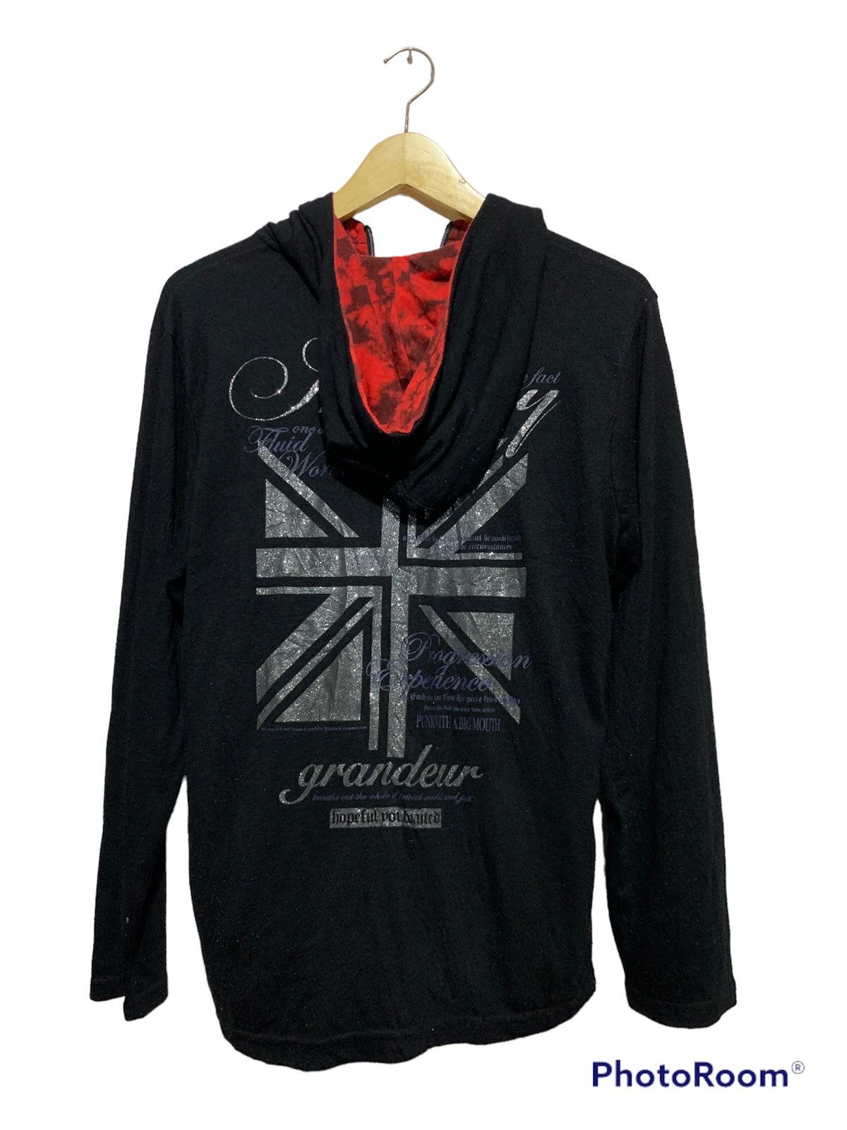 If Six Was Nine 🖤BLACKFRIDAY🖤Y2k punk with big mouth zip hoodie Size US M / EU 48-50 / 2 - 2 Thumbnail