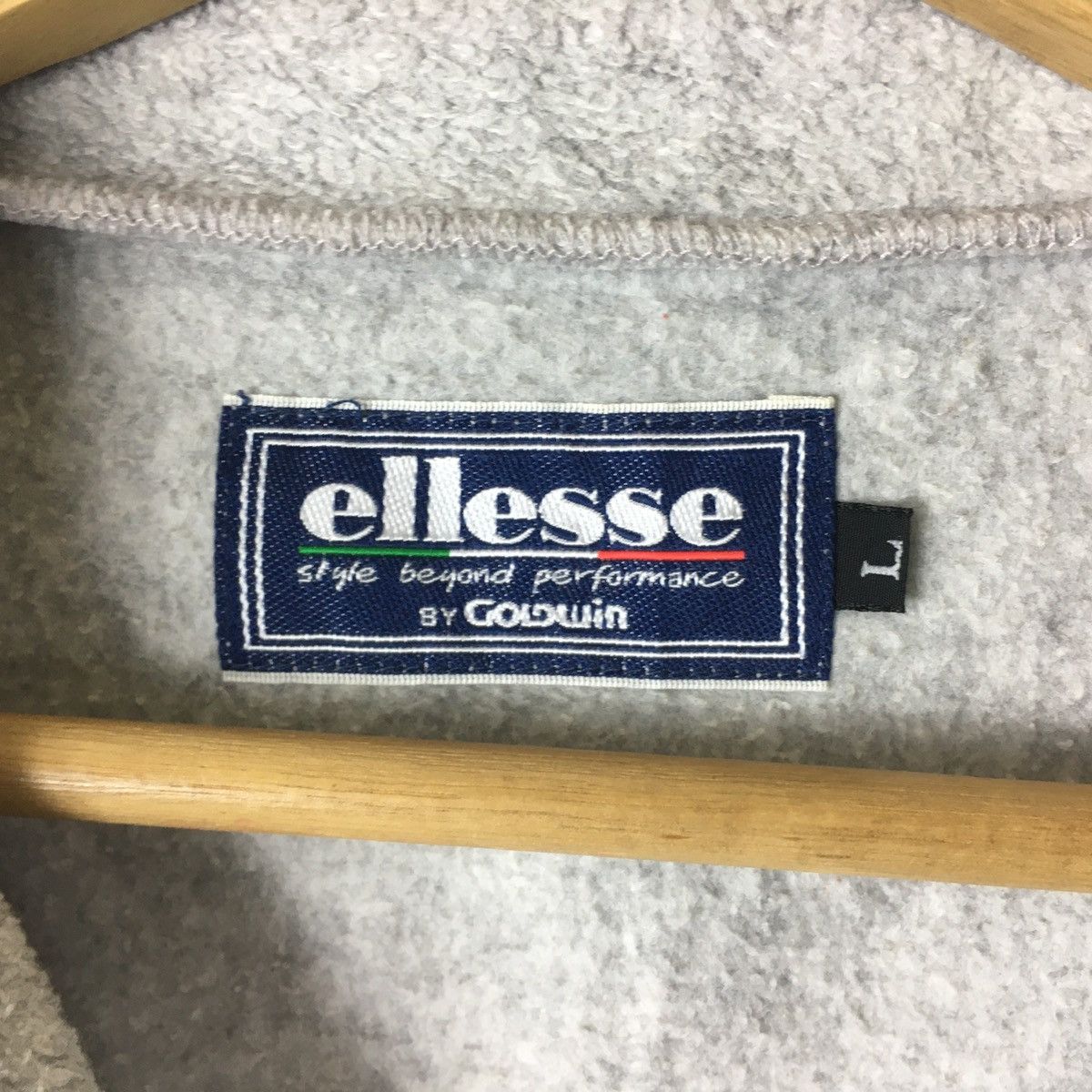 Ellesse Ellesse Half Zip Fleece Jumper Size US L / EU 52-54 / 3 - 3 Thumbnail