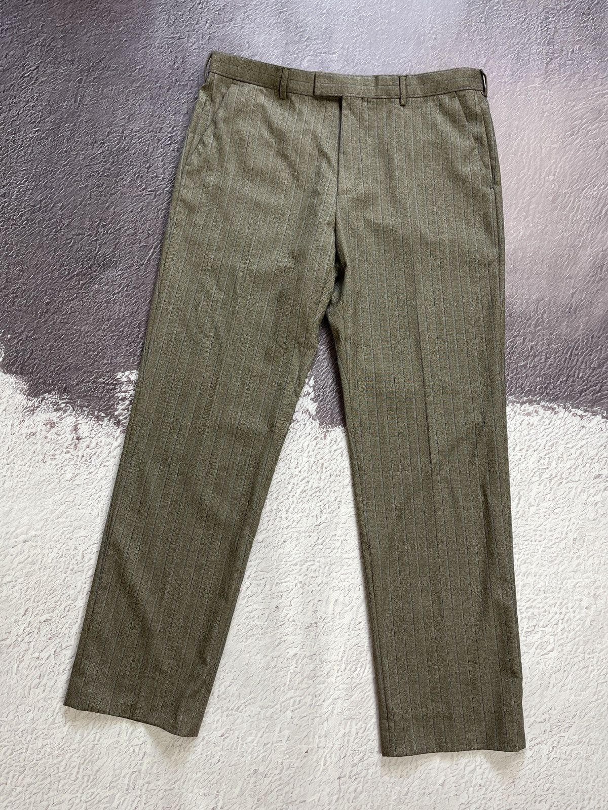 Gucci Gucci striped wool formal pants trousers casual RRP 1000$ Size 44R - 3 Thumbnail