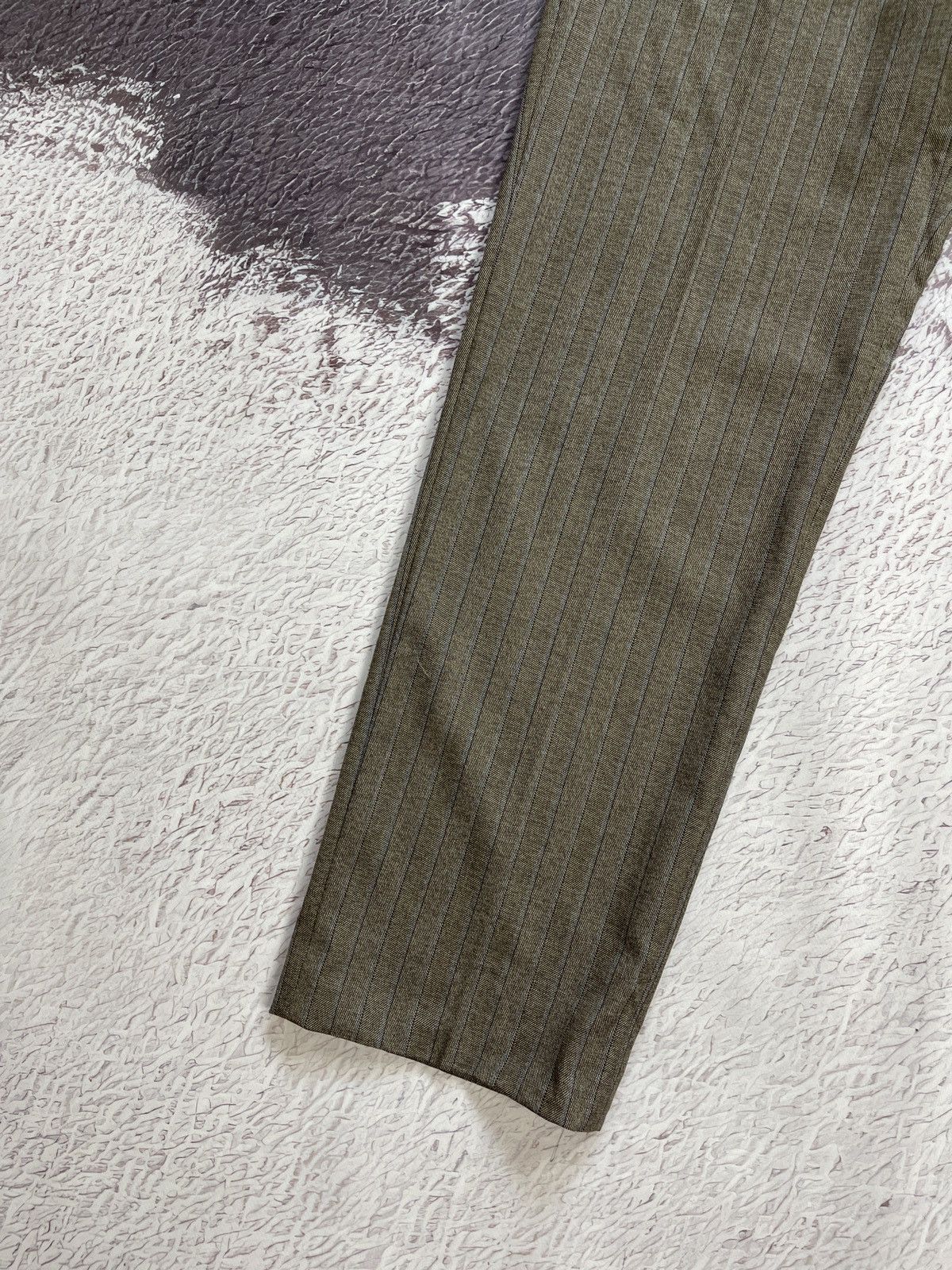 Gucci Gucci striped wool formal pants trousers casual RRP 1000$ Size 44R - 4 Thumbnail