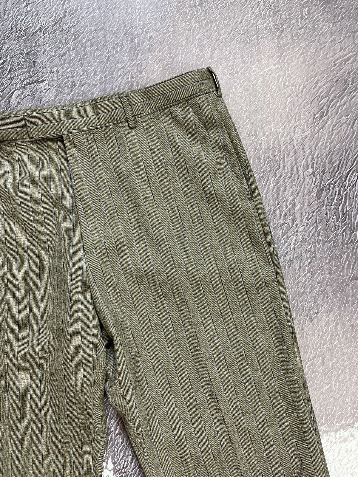 Gucci Gucci striped wool formal pants trousers casual RRP 1000$ Size 44R - 8 Thumbnail