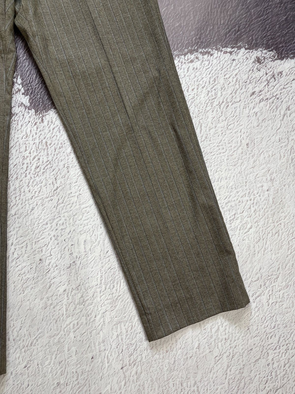Gucci Gucci striped wool formal pants trousers casual RRP 1000$ Size 44R - 5 Thumbnail