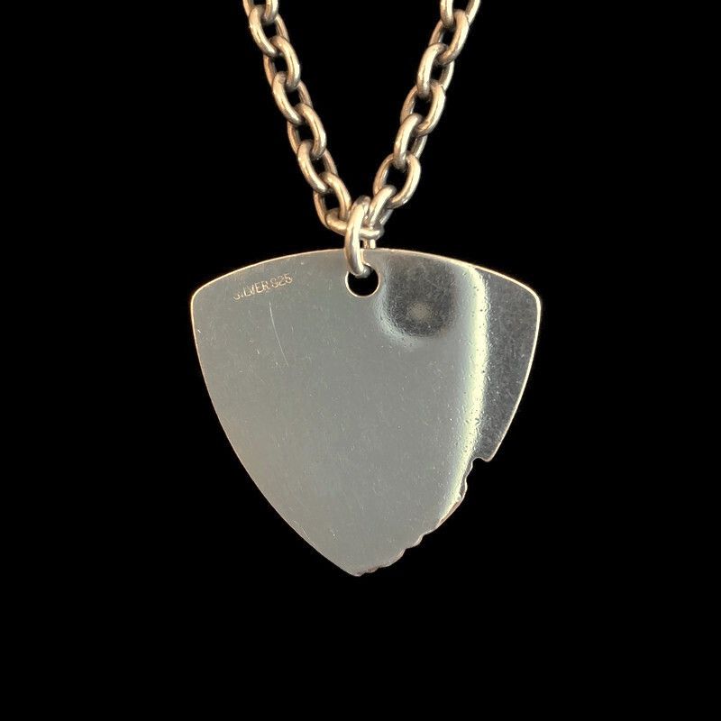 Undercover Undercover 2001SS “Fucker” Guitar Pick Necklace | Grailed