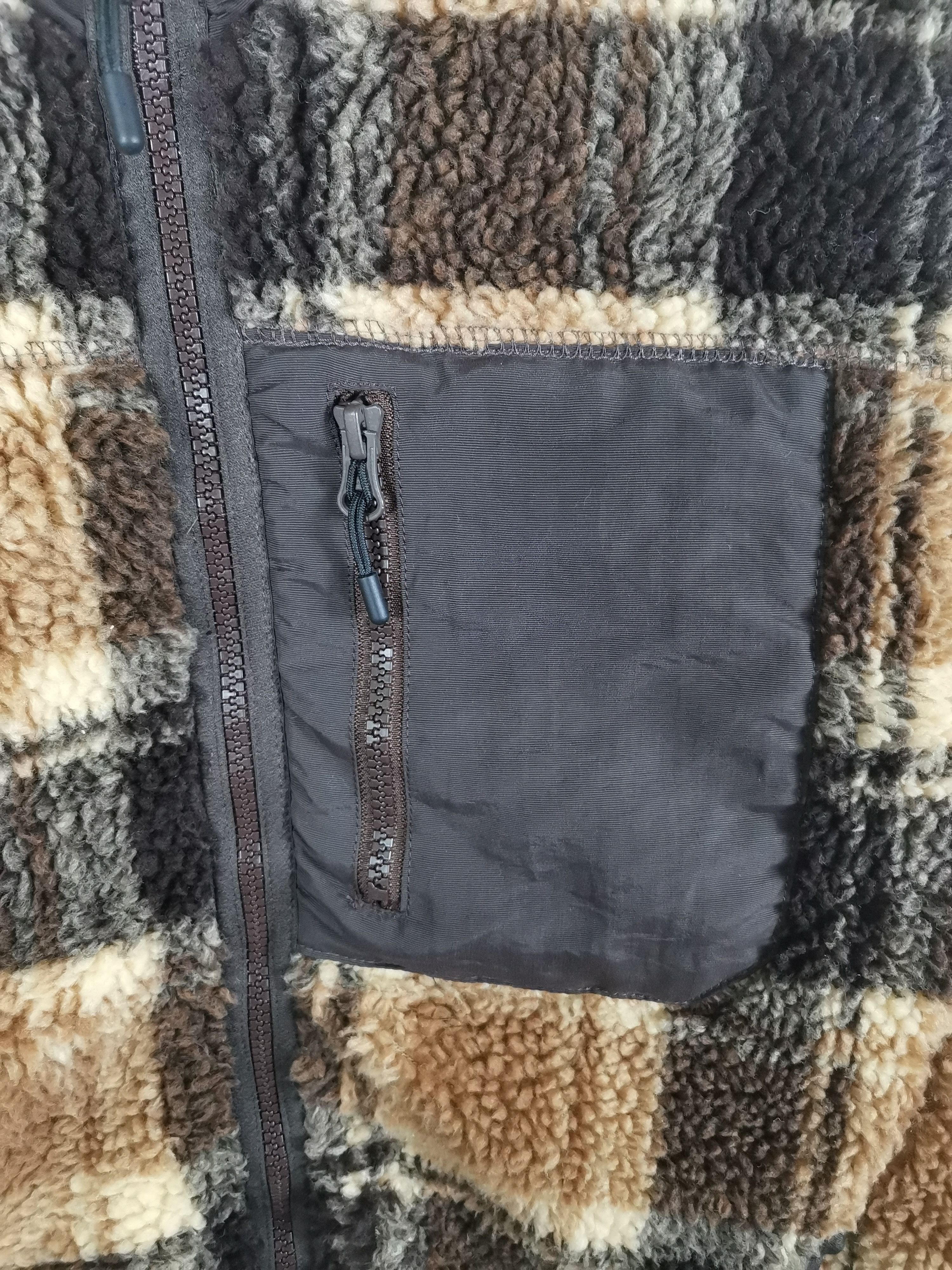 Japanese Brand Vintage Japanese Brand Ikka Deep Pile Sherpa Jacket Size US M / EU 48-50 / 2 - 2 Thumbnail