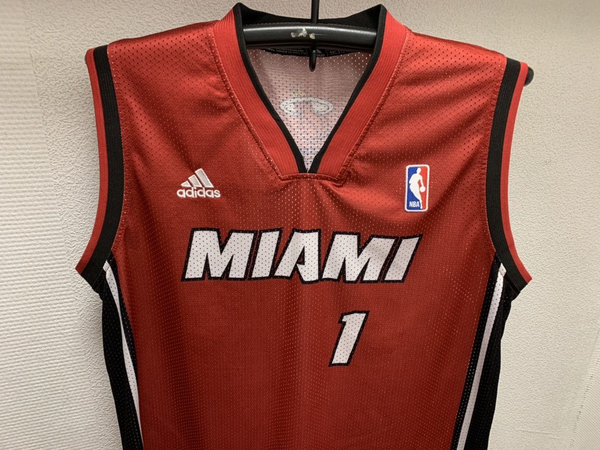 NBA Bosh 1 Adidas Nba jersey Miami heat xxl 2xl Lebrun James Size US XXL / EU 58 / 5 - 3 Thumbnail