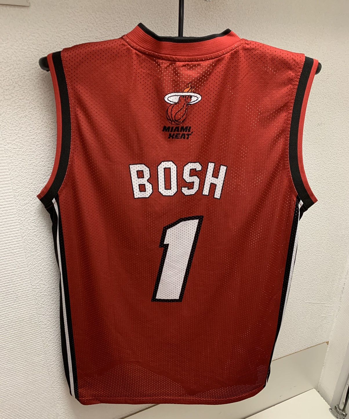 NBA Bosh 1 Adidas Nba jersey Miami heat xxl 2xl Lebrun James Size US XXL / EU 58 / 5 - 2 Thumbnail