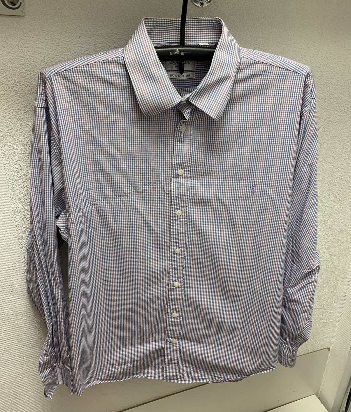 Yves Saint Laurent Yves Saint Laurent YSL longsleeve shirt Xxl 2xl vintage Size US XXL / EU 58 / 5 - 1 Thumbnail
