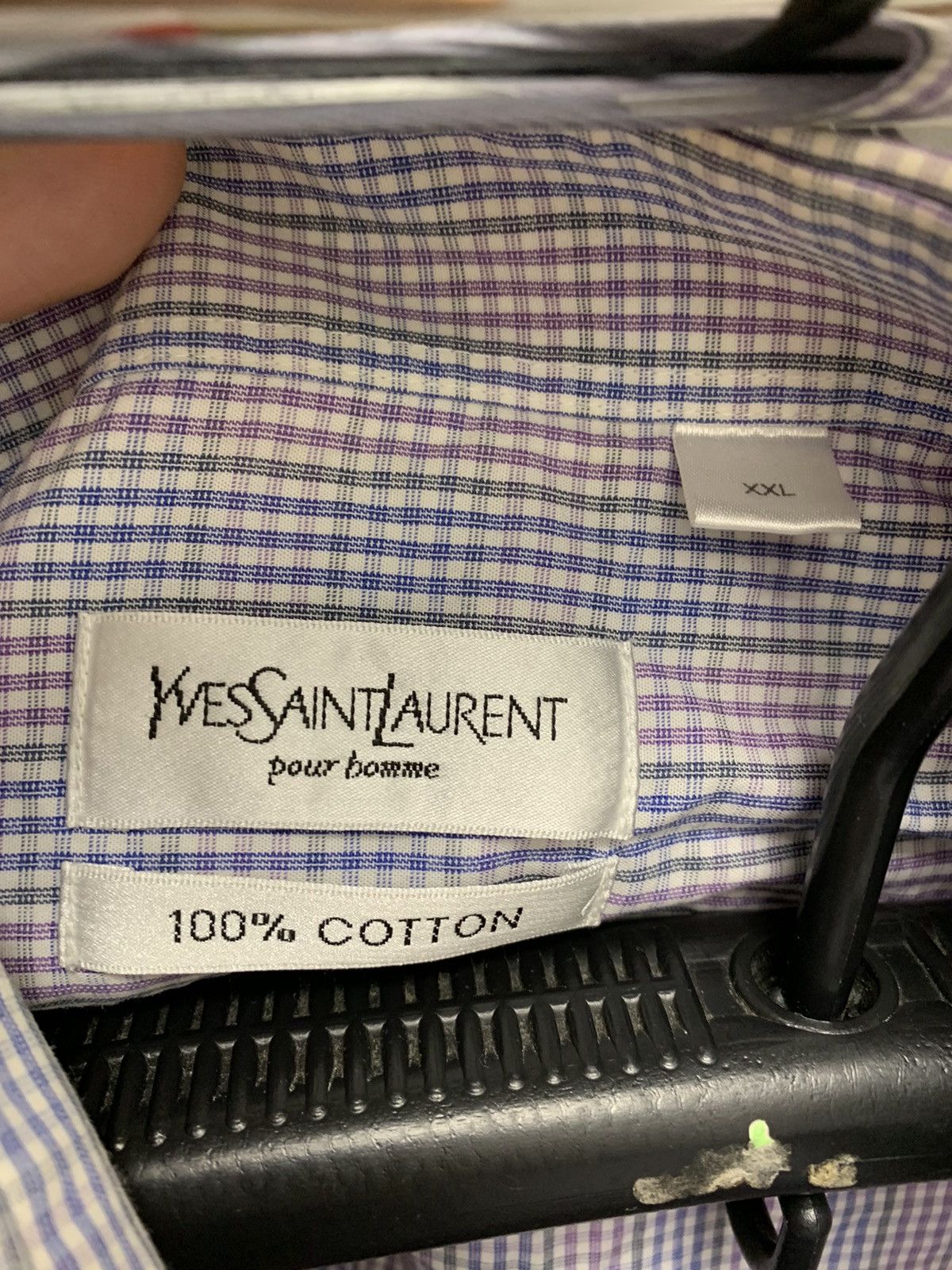 Yves Saint Laurent Yves Saint Laurent YSL longsleeve shirt Xxl 2xl vintage Size US XXL / EU 58 / 5 - 7 Thumbnail