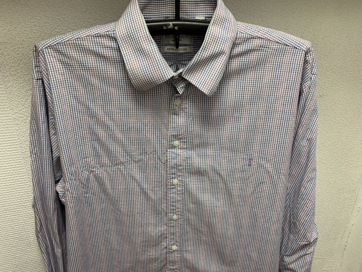 Yves Saint Laurent Yves Saint Laurent YSL longsleeve shirt Xxl 2xl vintage Size US XXL / EU 58 / 5 - 2 Thumbnail
