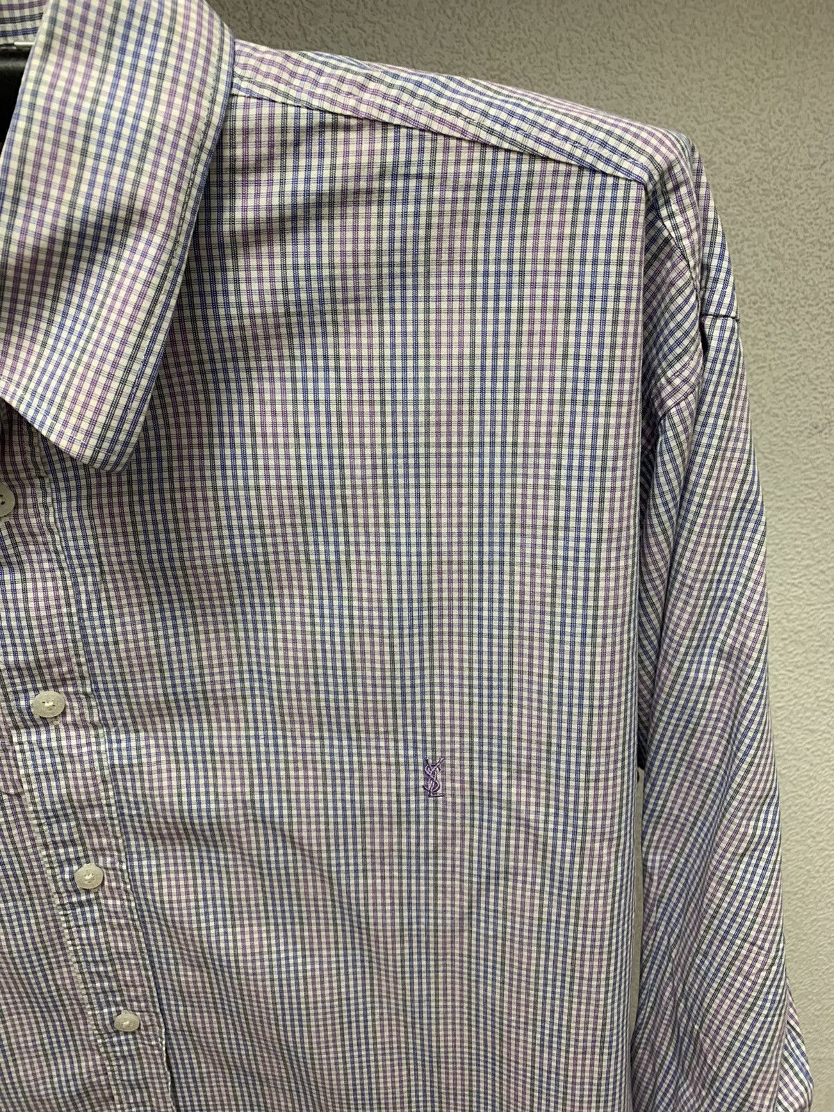 Yves Saint Laurent Yves Saint Laurent YSL longsleeve shirt Xxl 2xl vintage Size US XXL / EU 58 / 5 - 4 Thumbnail