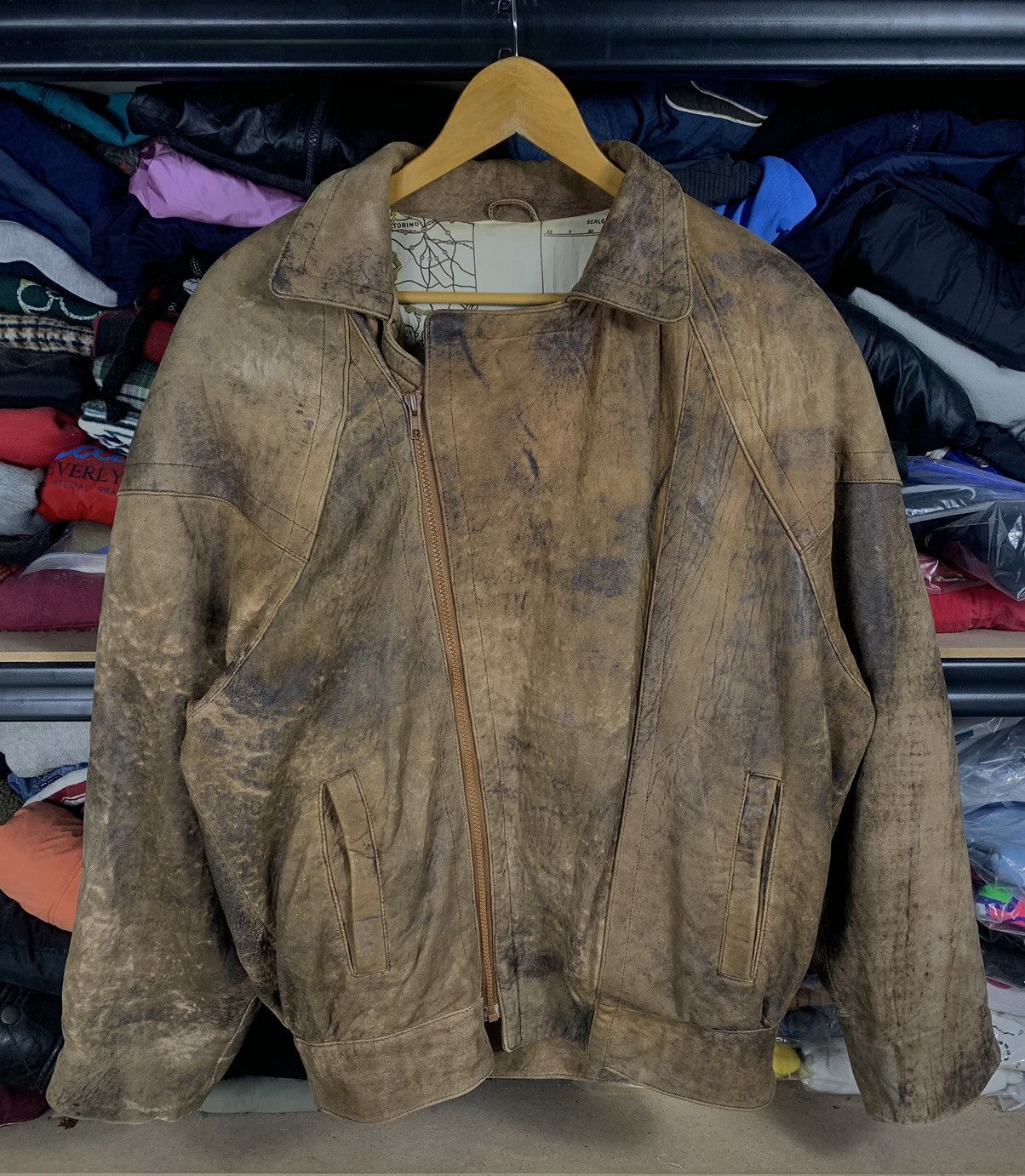 Japanese Brand Vintage Japanese Brand Leather Jacket Size US L / EU 52-54 / 3 - 2 Thumbnail
