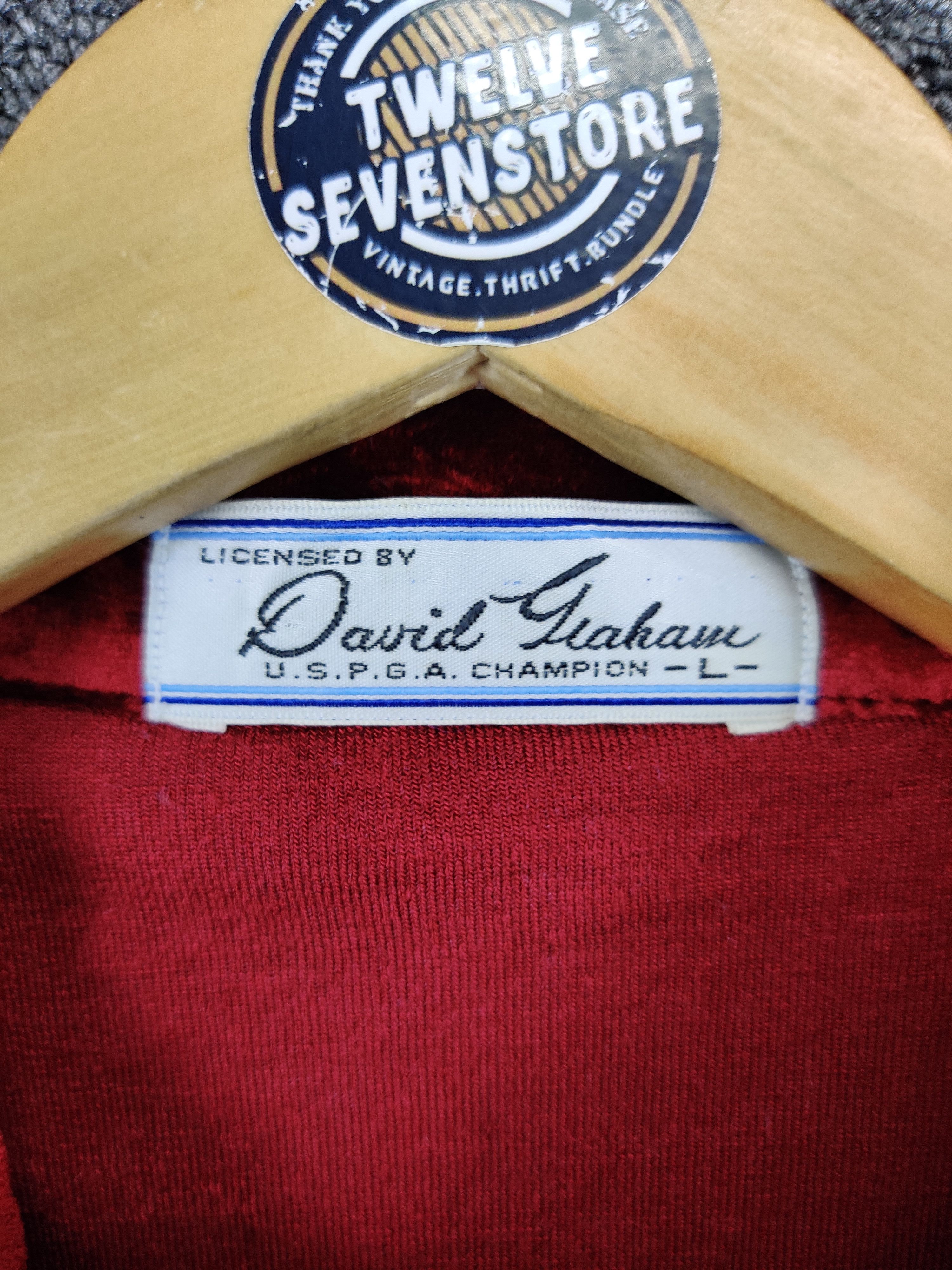 Japanese Brand Vintage Japanese Brand David Graham Sweater Jacket Velvet Size US L / EU 52-54 / 3 - 9 Thumbnail