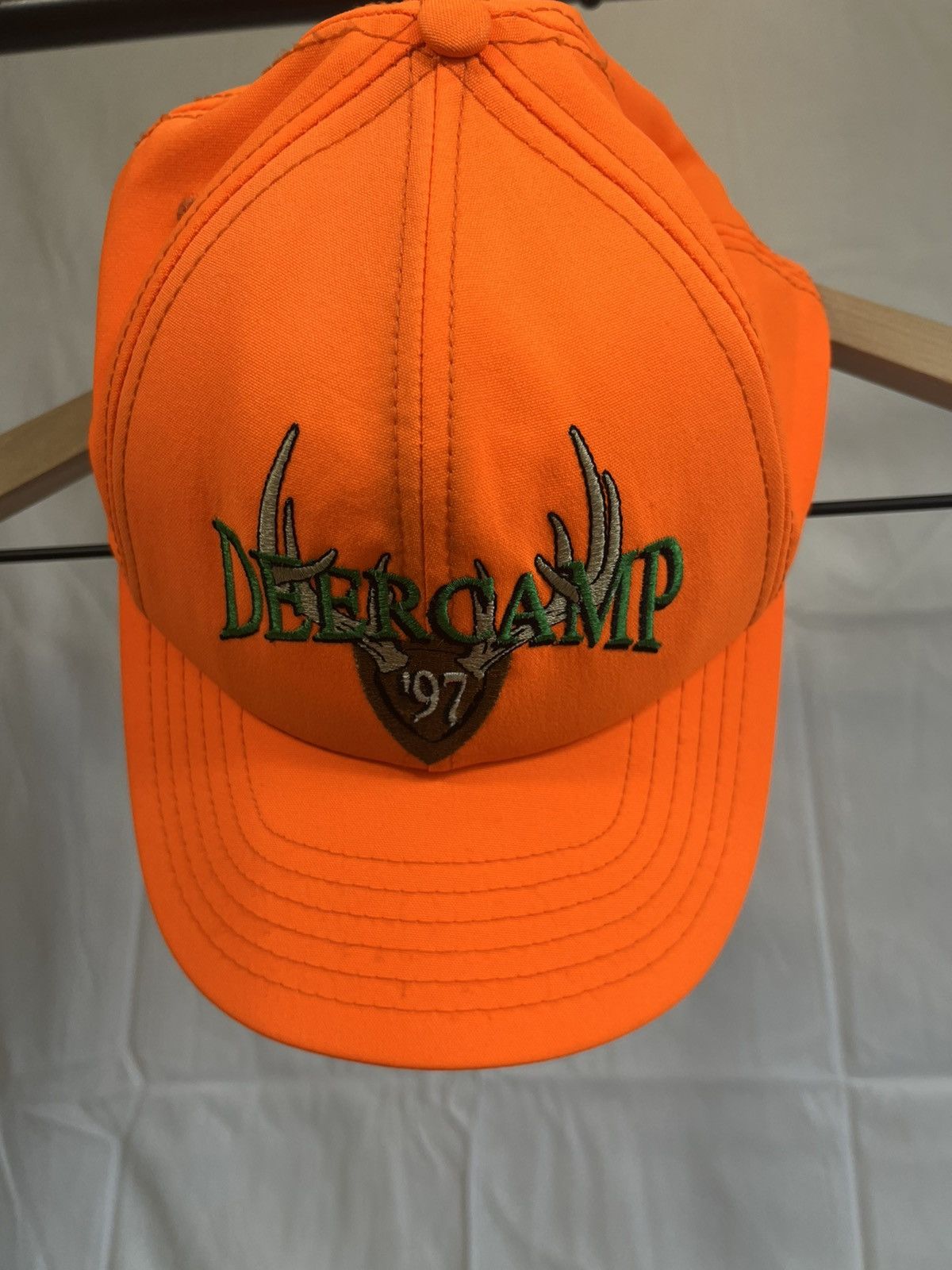 Vintage DEER CAMP Vintage 90s Hunting SnapBack Size ONE SIZE - 1 Thumbnail