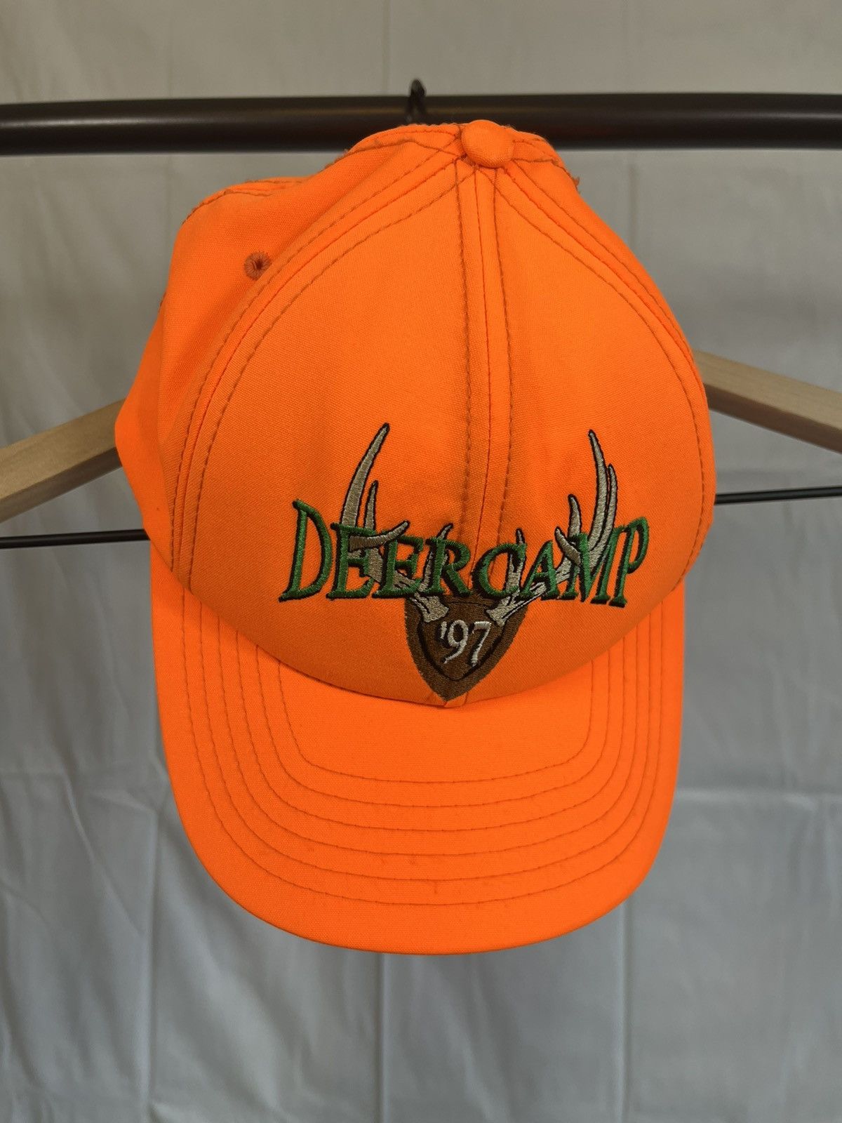 Vintage DEER CAMP Vintage 90s Hunting SnapBack Size ONE SIZE - 2 Thumbnail