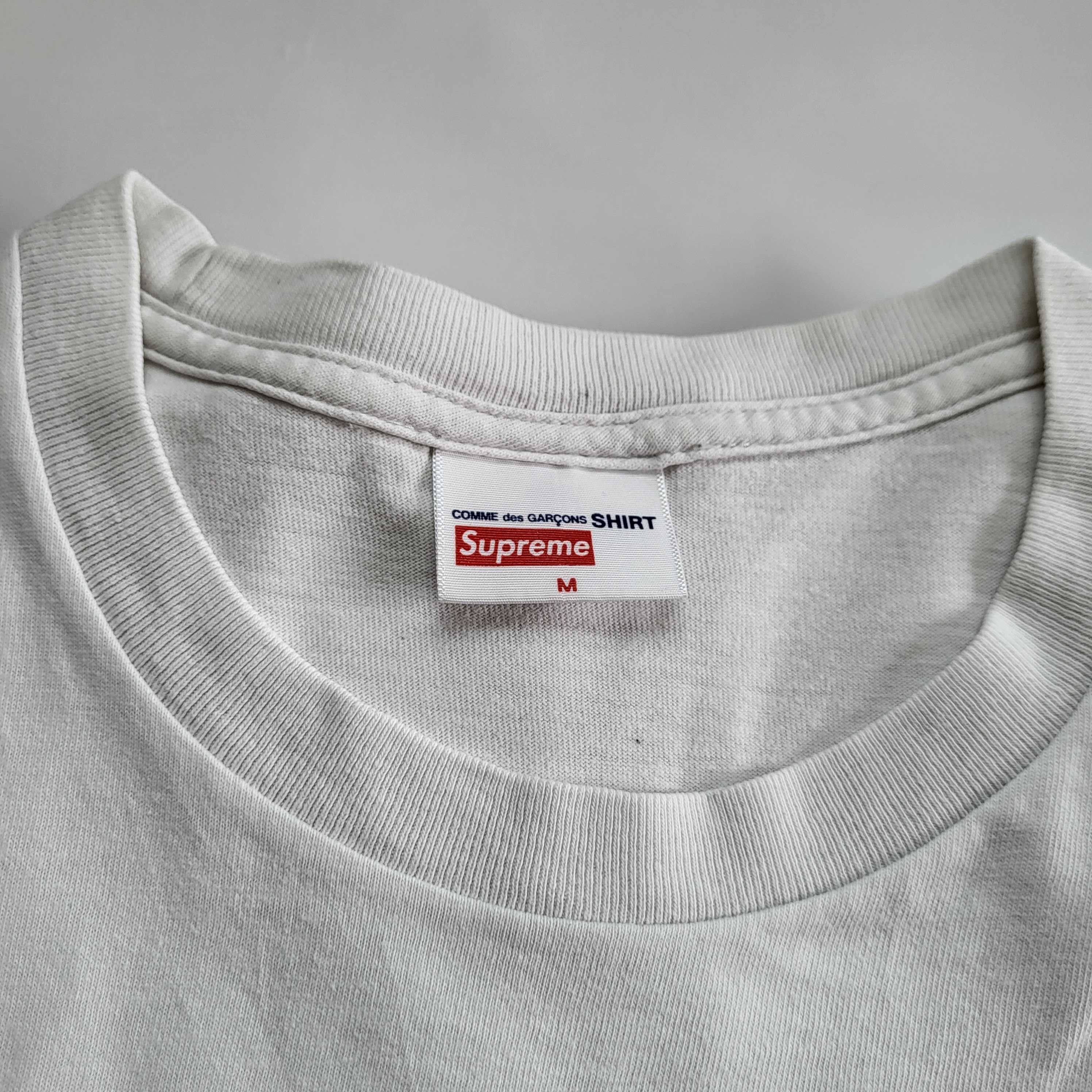 Comme des Garcons Supreme Comme Des Garcons SHIRT Box Logo Tee - White Size US M / EU 48-50 / 2 - 4 Thumbnail