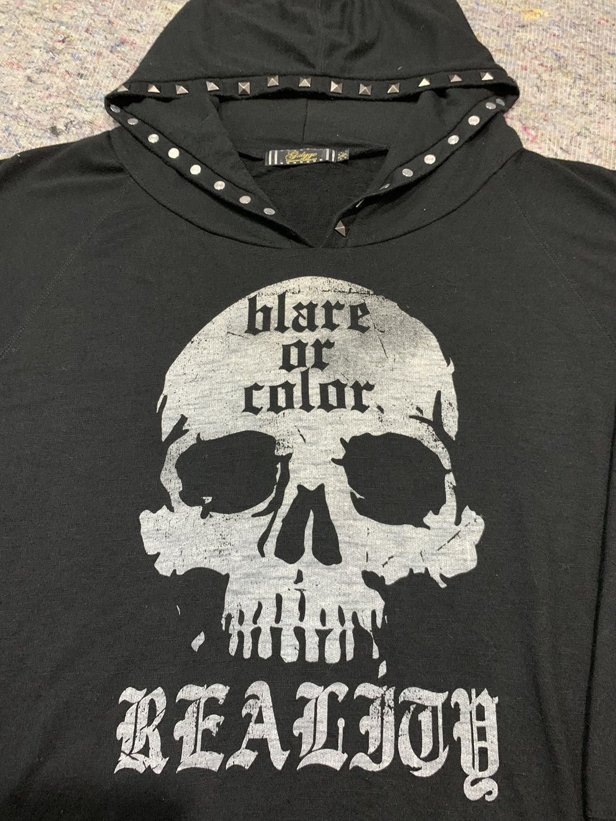 If Six Was Nine 🖤BLACKFRIDAY🖤Y2K BLARE OR COLOUR REALTY HOODIE Size US M / EU 48-50 / 2 - 4 Thumbnail