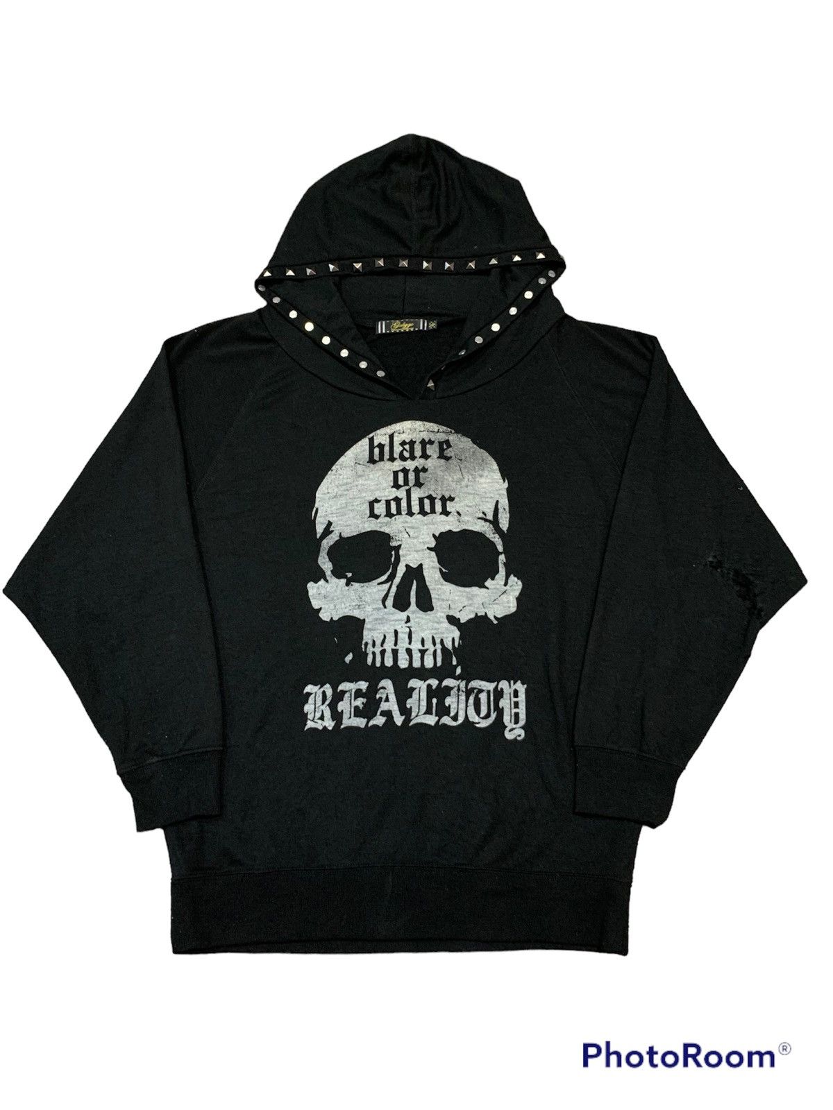 If Six Was Nine 🖤BLACKFRIDAY🖤Y2K BLARE OR COLOUR REALTY HOODIE Size US M / EU 48-50 / 2 - 2 Thumbnail