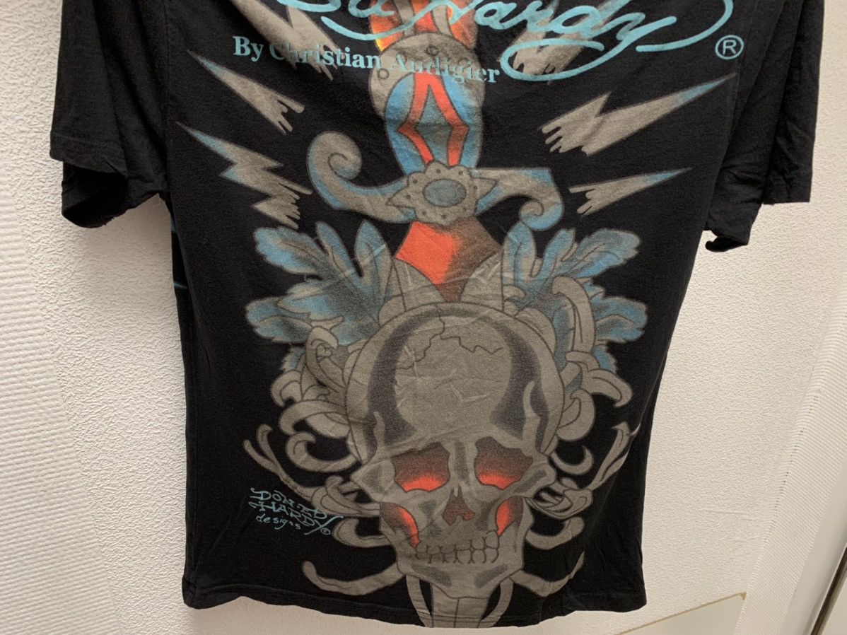 Christian Audigier Ed hardy Christian Audigier fullprint black t-shirt S-M sz Size US M / EU 48-50 / 2 - 9 Thumbnail