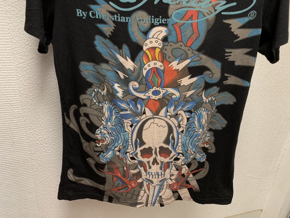 Christian Audigier Ed hardy Christian Audigier fullprint black t-shirt S-M sz Size US M / EU 48-50 / 2 - 6 Thumbnail