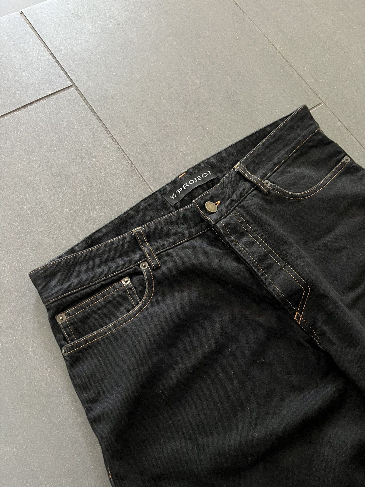 Y/Project YPROJECT Extra Long Stacking Denim Jeans Size US 34 / EU 50 - 4 Thumbnail