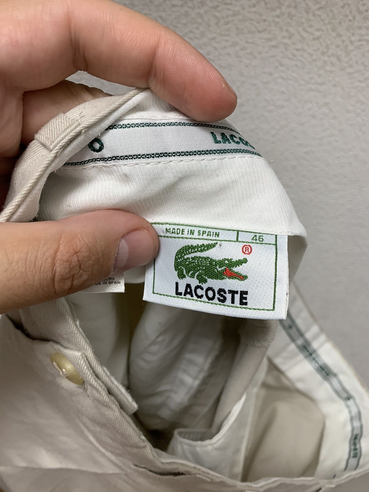 Lacoste Lacoste vintage casual shorts 46 sz M-L sz 34-36 Size US 32 / EU 48 - 6 Thumbnail