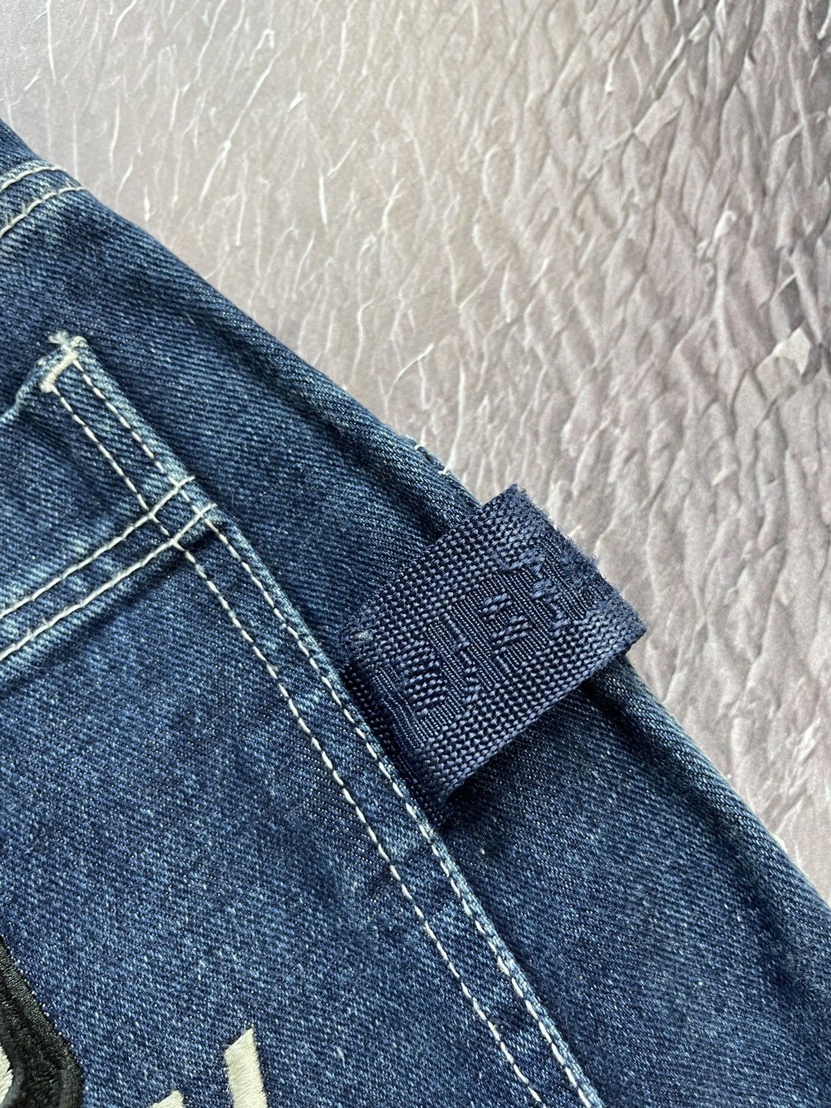 Fubu FUBU vintage rap denim cargo pants carpenter embroidered Size US 32 / EU 48 - 22 Thumbnail
