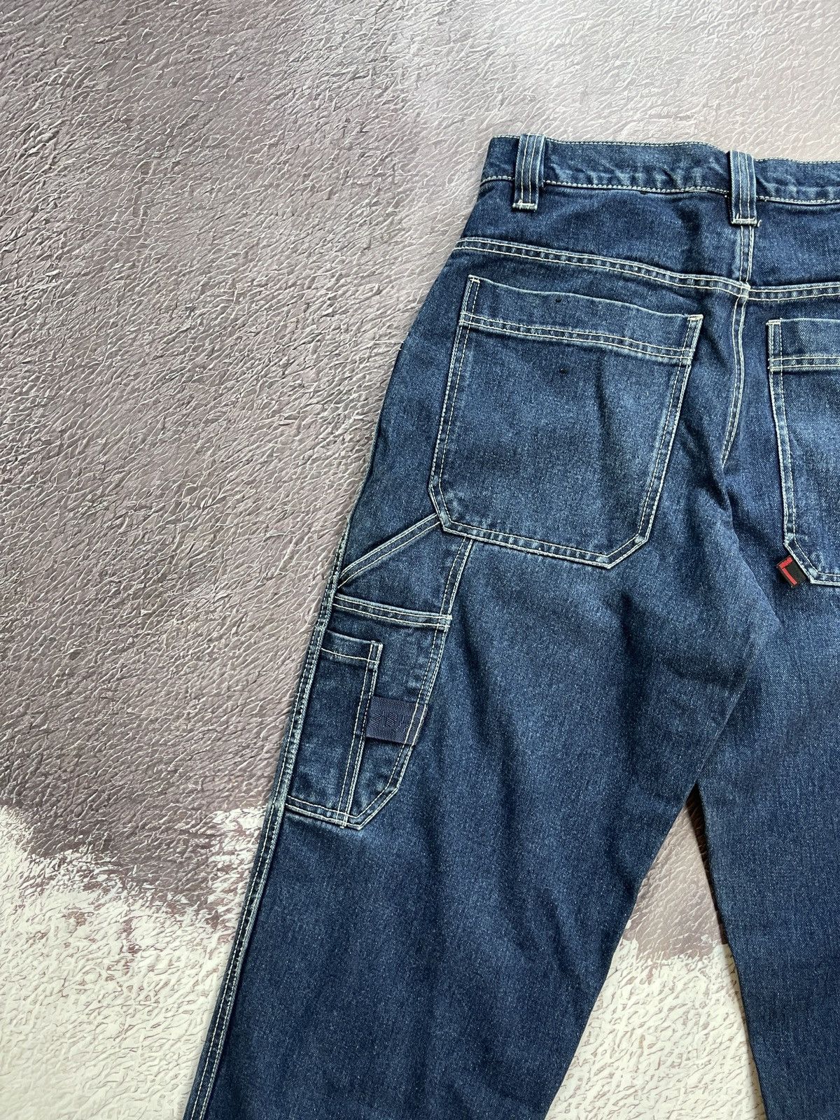 Fubu FUBU vintage rap denim cargo pants carpenter embroidered Size US 32 / EU 48 - 17 Thumbnail