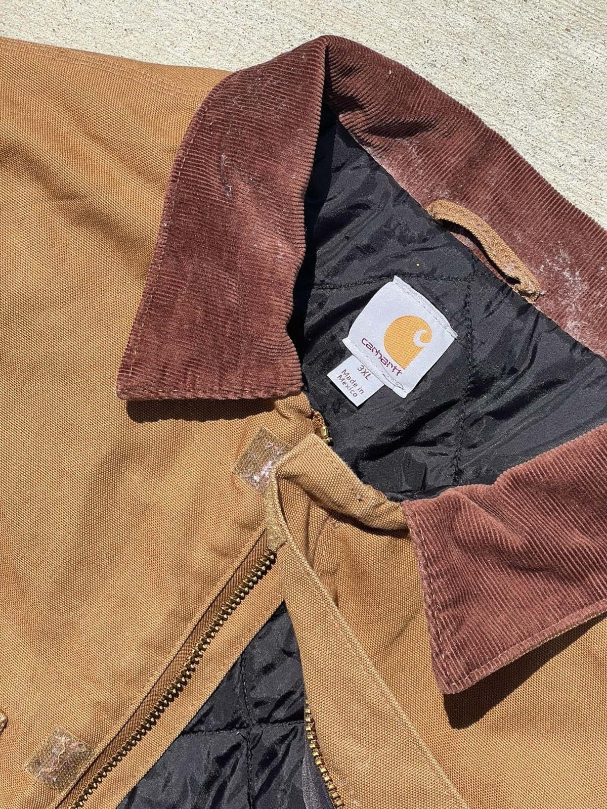 Carhartt × Streetwear × Vintage Vintage Detroit Brown Carhartt 