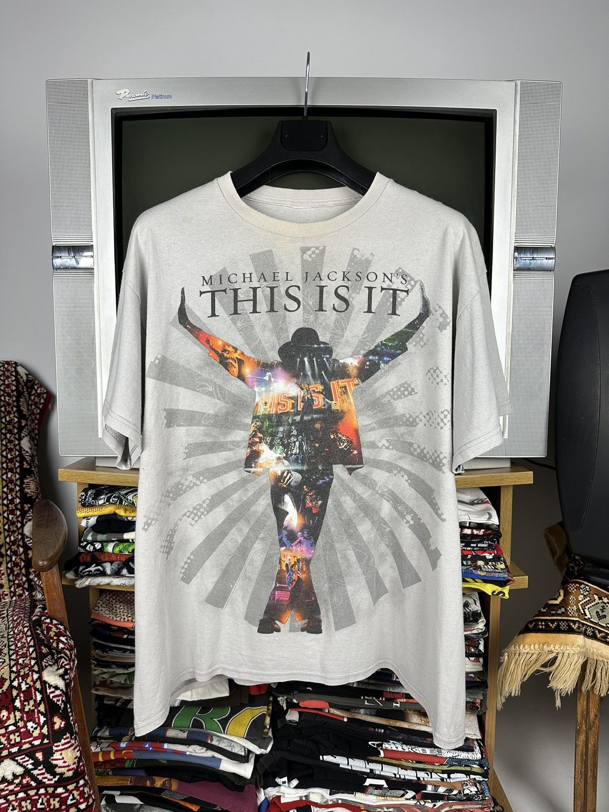 マイケルジャクソン　THIS IS IT Tシャツ 7f0bdb775b83e7ba6633b2de4849b5