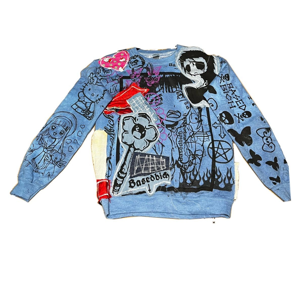 Japanese Brand Basedbich sweatshirt Size US S / EU 44-46 / 1 - 1 Thumbnail
