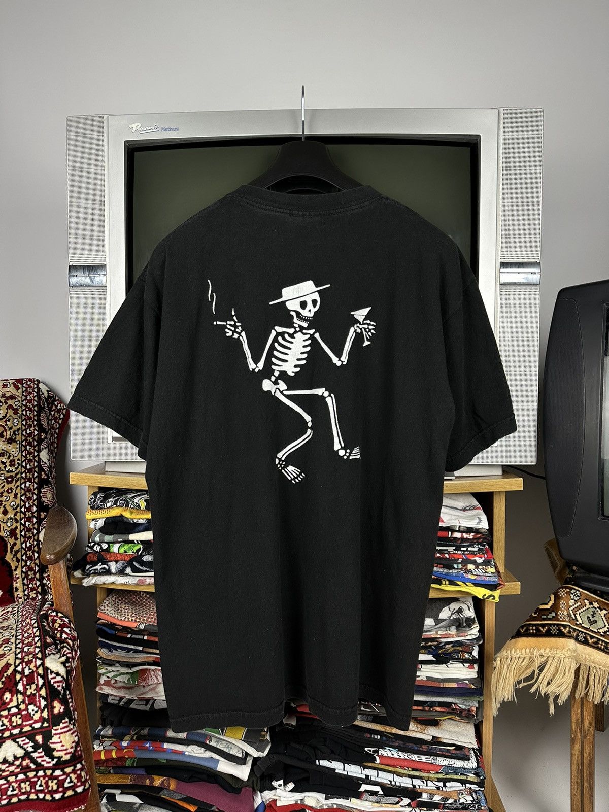 Band Tees × Giant × Vintage Vintage 90s Social Distortion Band T-Shirt Size US XL / EU 56 / 4 - 6 Thumbnail