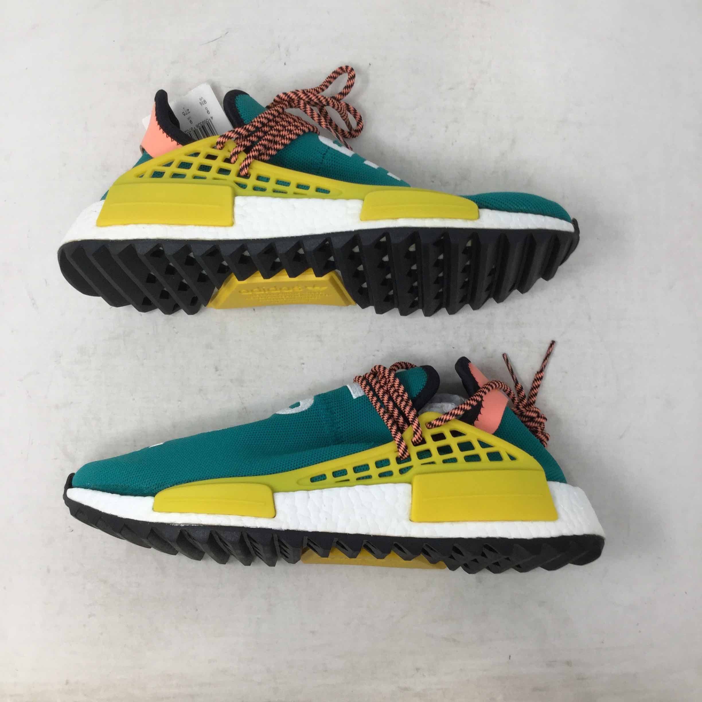 New Adidas Human Race NMD Pharrell Sun Glow Size 7.5 (AC7188)