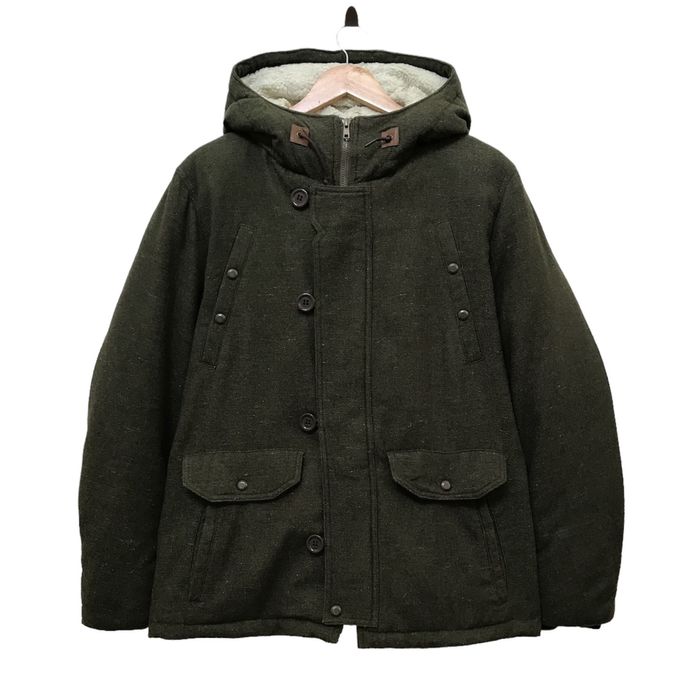 Vintage Vintage Takeo Kikuchi Tactical Wool Parka Jacket Hoodies