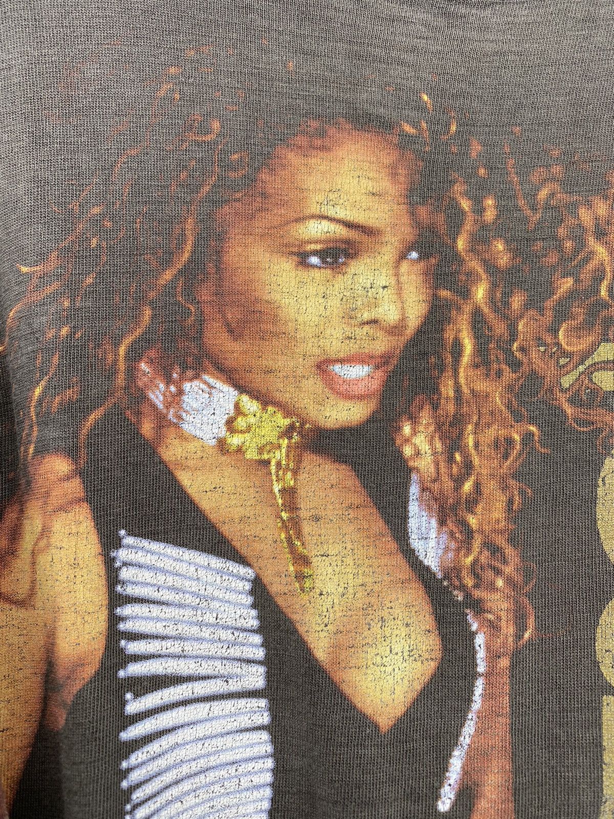 Band Tees 💥RARE💥True Vintage 93/94 JANET JACKSON World Tour XL Raptees Size US XL / EU 56 / 4 - 4 Thumbnail